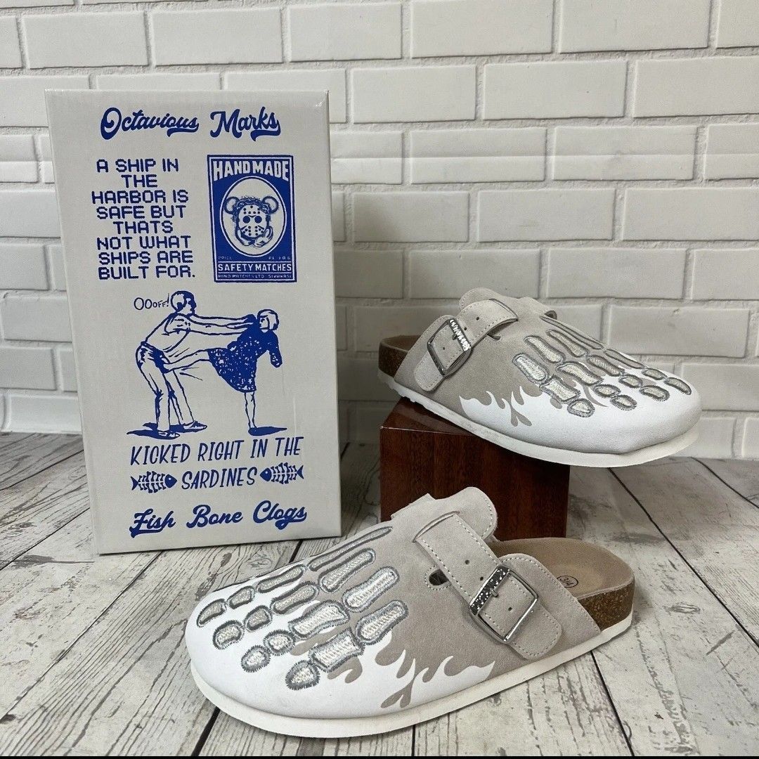 靴 Octavious Marks Fish Bone Clogs Octavious Marks Fish Bone 