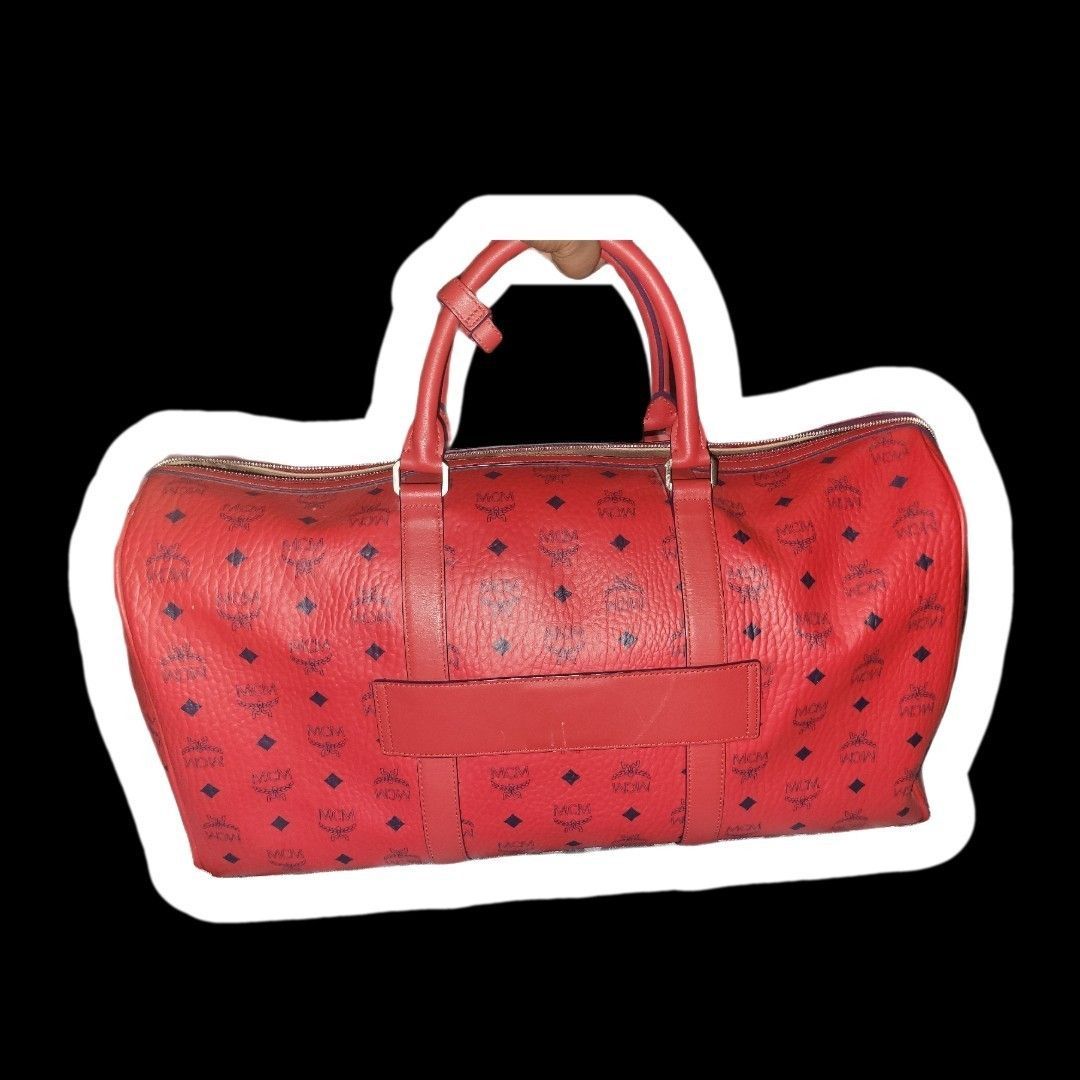 MCM WEEKENDER OTTOMAR CHERRY RED · Whatnot: Shop, Sell, Connect