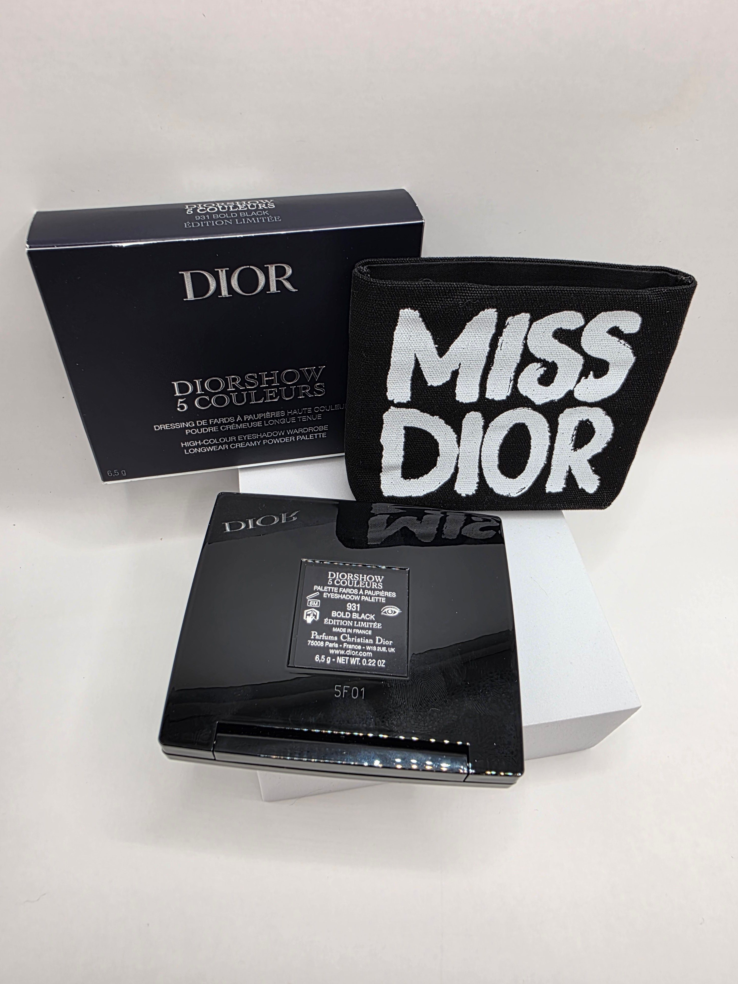 DiorShow 5 Couleurs 931 Bold Black 限定版 DIOR Diorshow 5 Couleurs “931 Bold Black” - YouTube