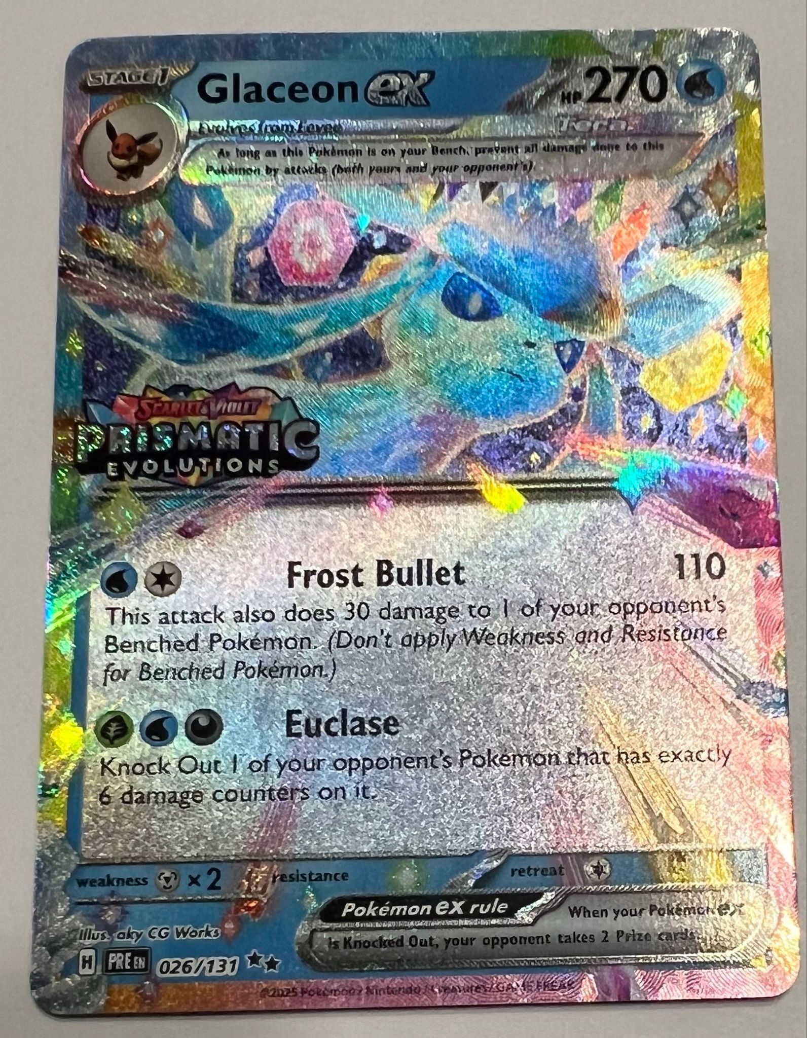 Pokemon TCG Glaceon 026/131 Surprise Box Promo Prismatic Evolutions   Whatnot: Shop, Sell, Connect