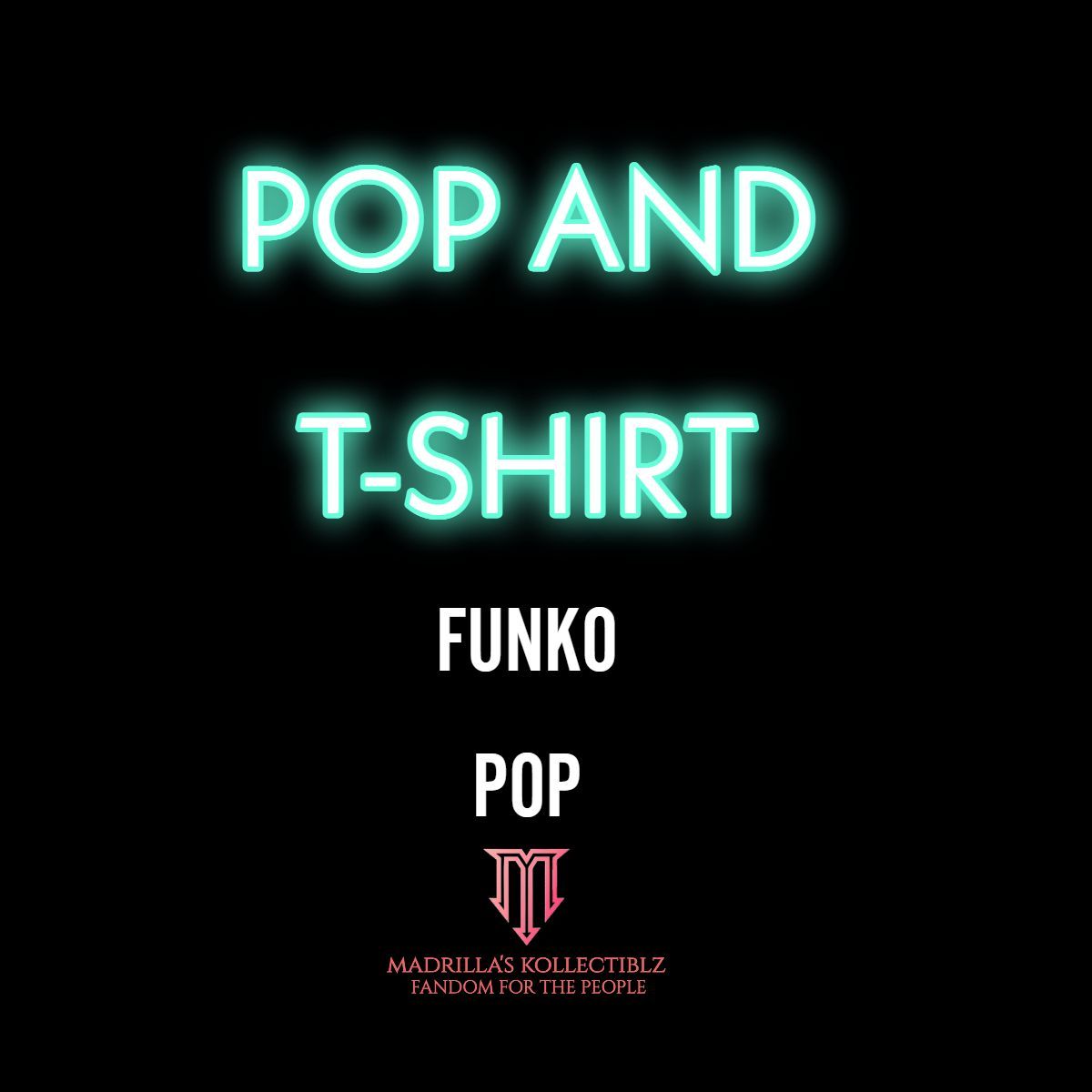 Random Pop and Tee shirt pack