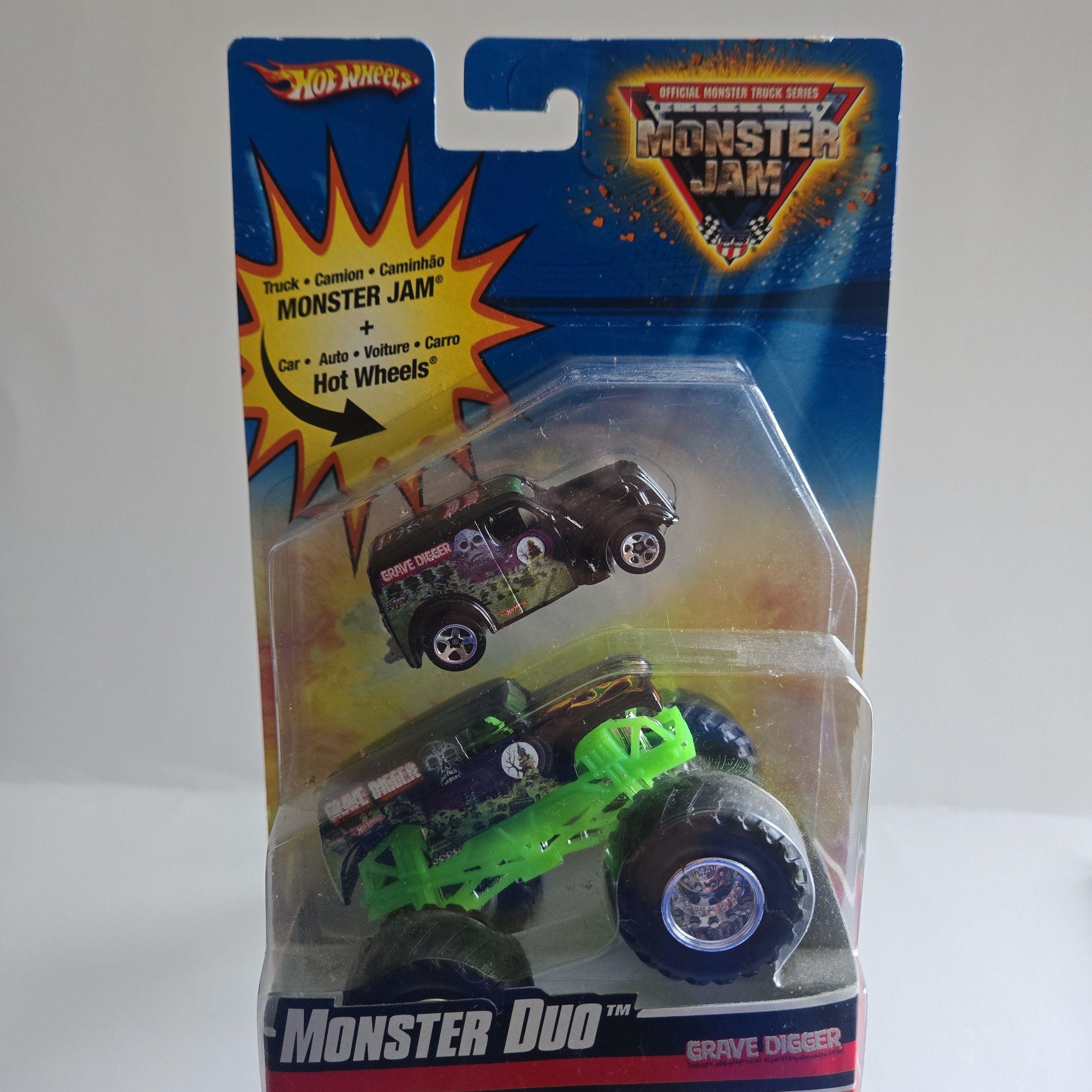Grave Digger Monster Jam Hot Wheels Hot Wheels Monster Jam GRAVE DIGGER  Monster Truck Die Cast
