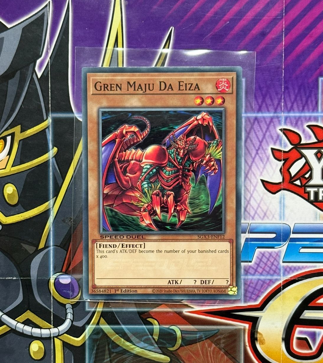yugioh gren maju deck Yu-Gi-Oh! Gren Maju Da Eiza : QCSE RA04-FR124 – Tradingcardsxxx main image 1