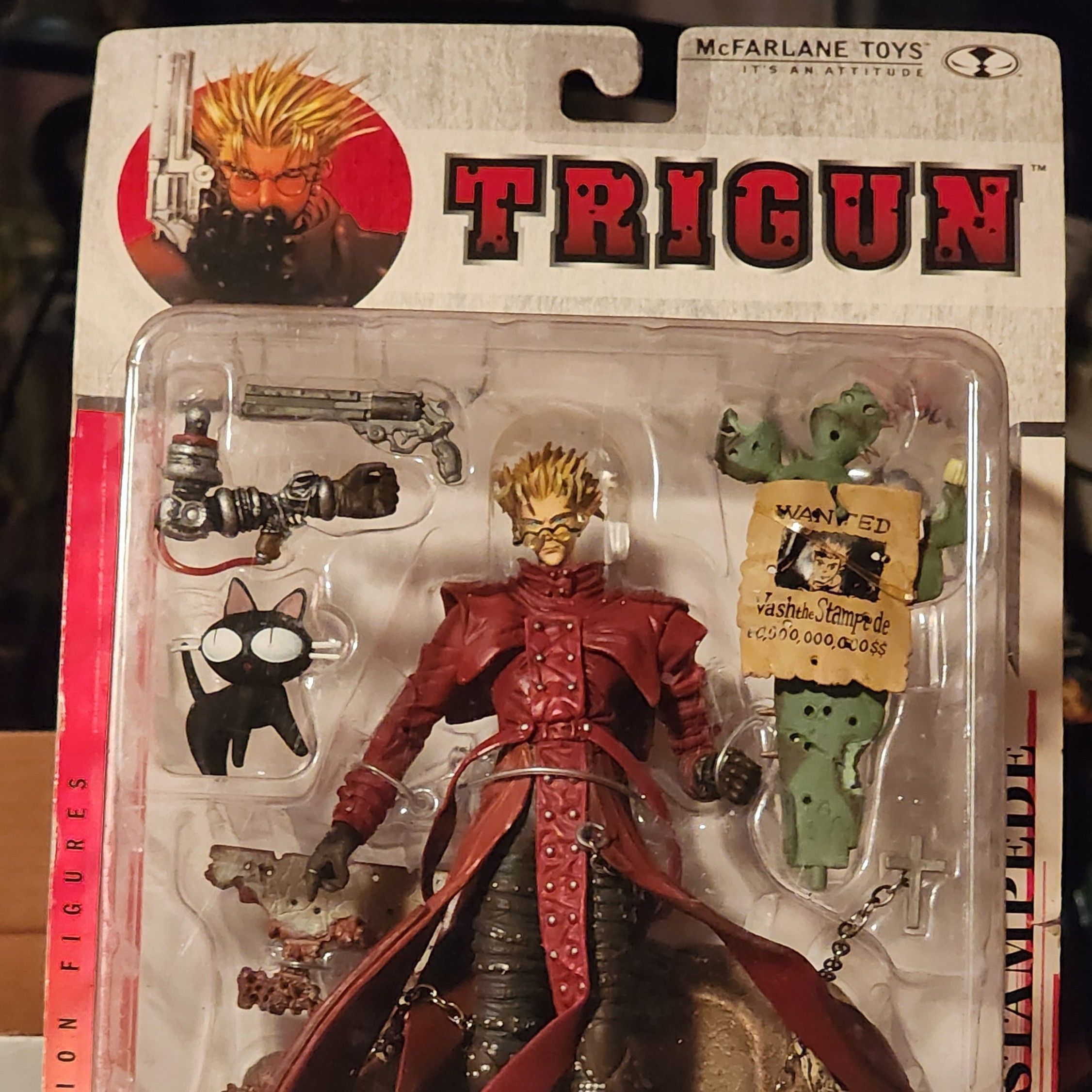 Trigun Vash The Stampede Action Figure McFarlane Toys 1999