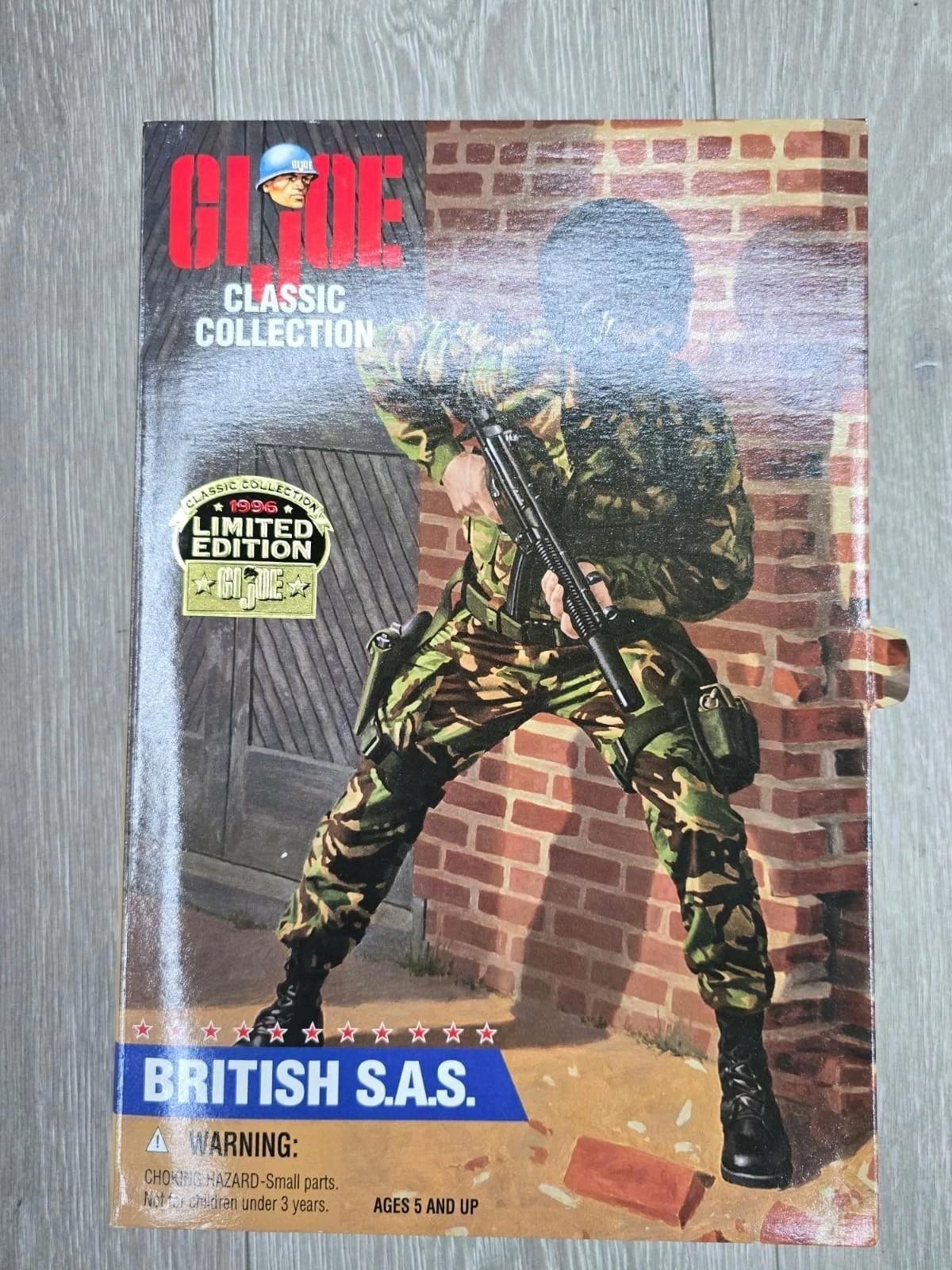 1996 Limited Edition Hasbro GI Joe Classic Collection British