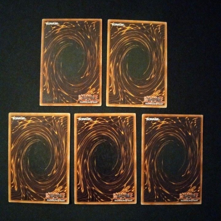 Lot of 5 Vintage 1996 Yu-Gi-Oh Magic Cards Monster Reborn Lot of 5 Vintage 1996 Yu-Gi-Oh Magic Cards Monster Reborn