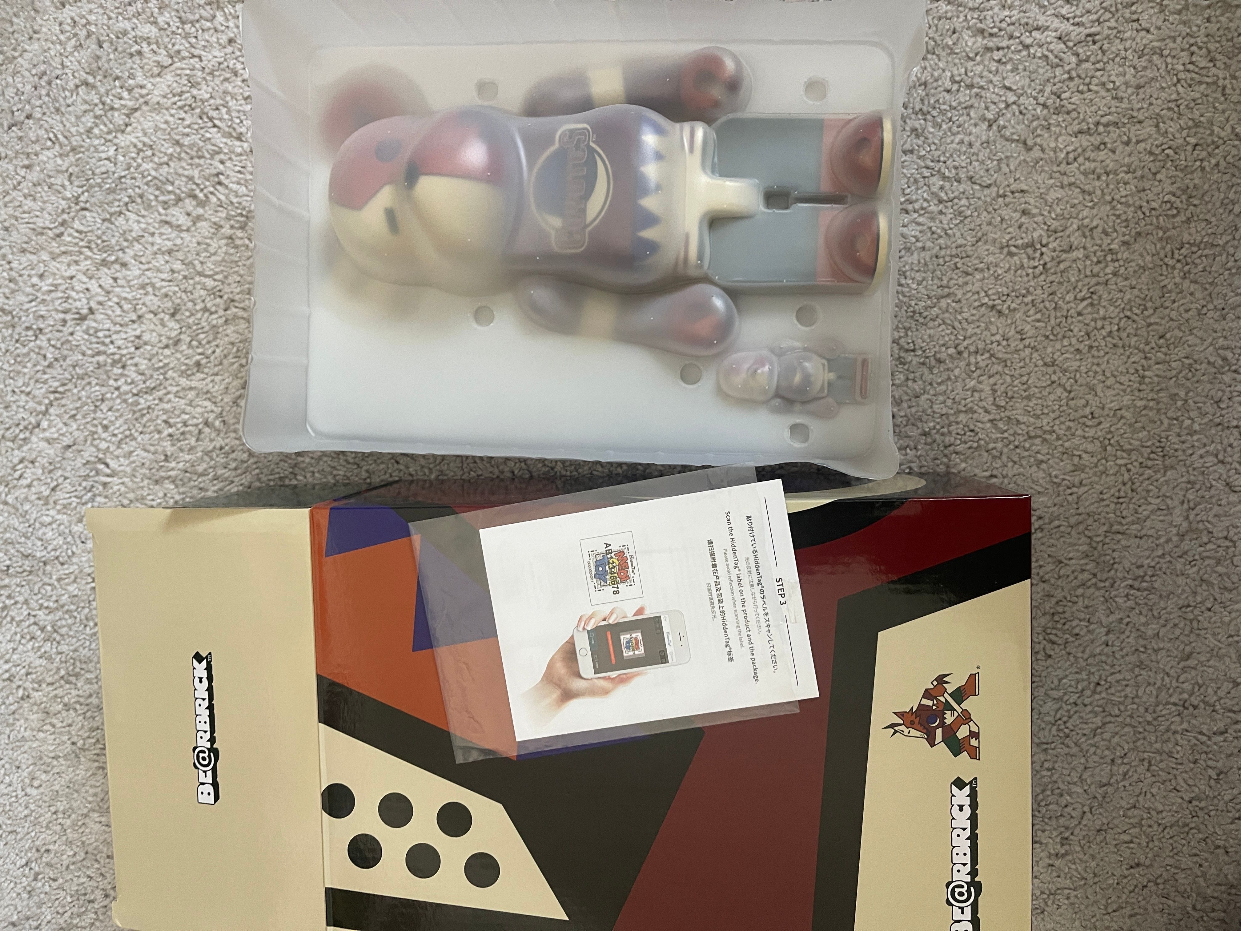 NEW OPENED 400/100 Bearbrick Arizona Coyote · Whatnot: Buy NEW OPENED 400/100 Bearbrick Arizona Coyote · Whatnot: Buy