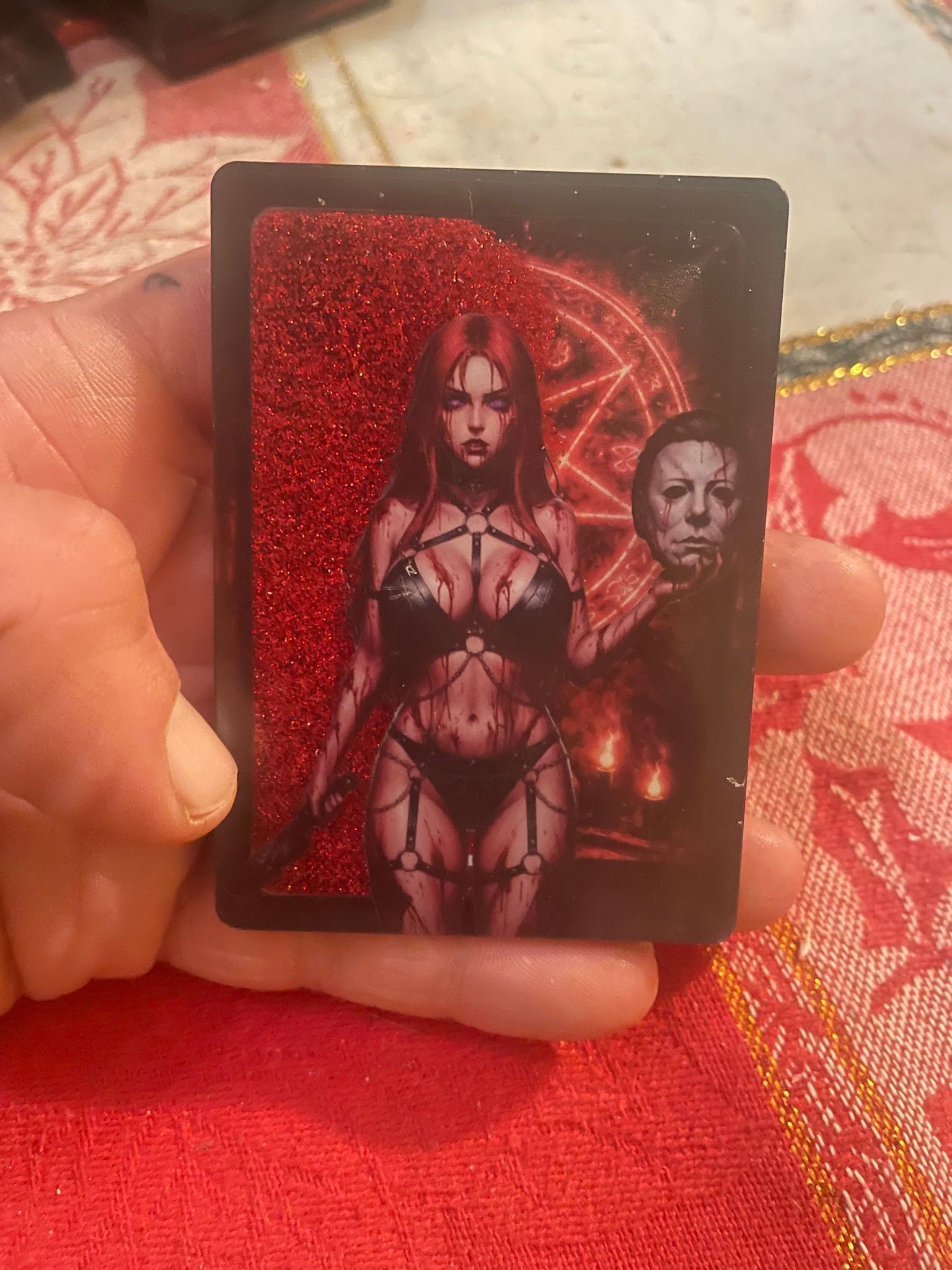 Girl V3 Quicksand Card