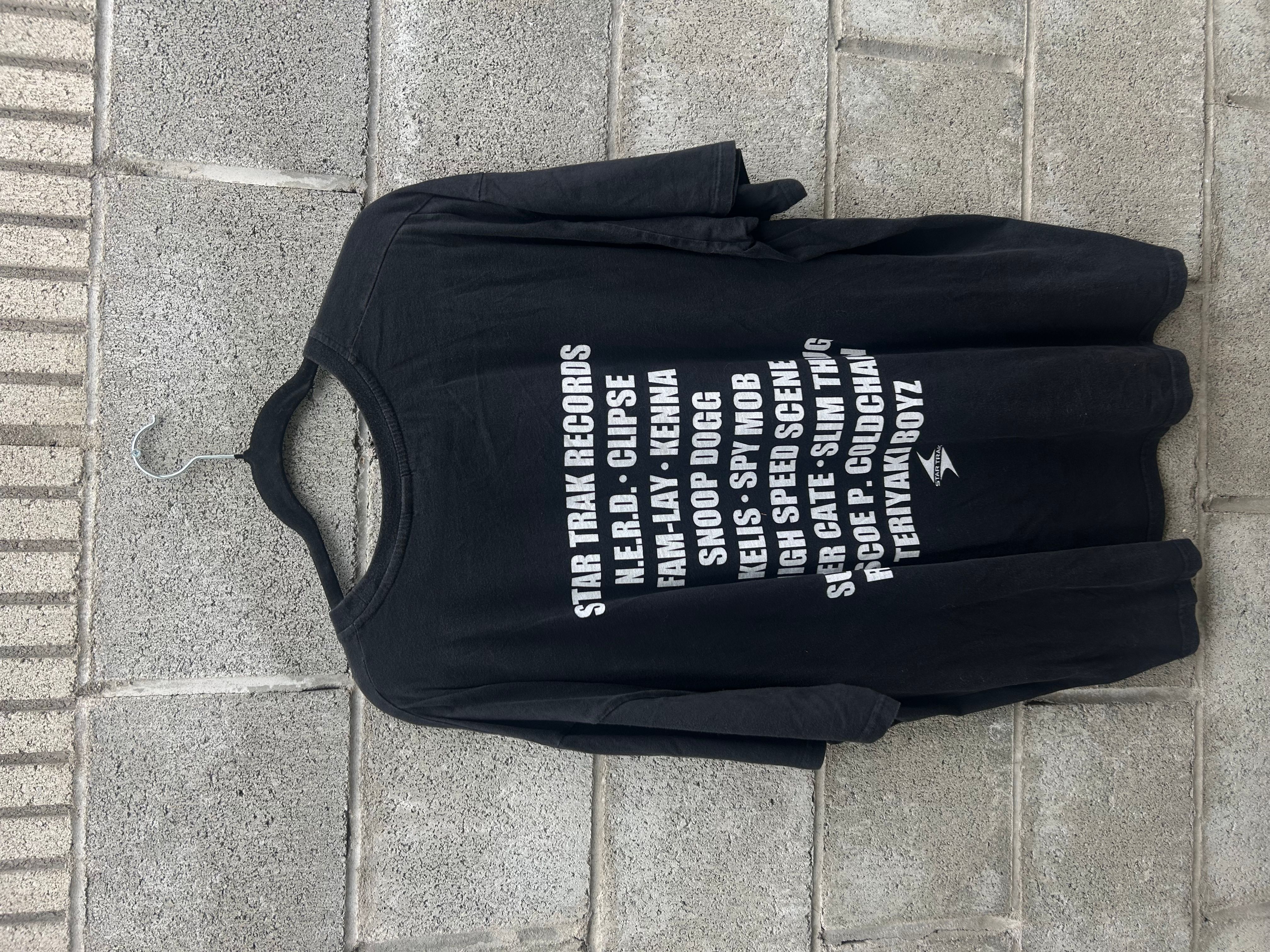 ★激レア★ N.E.R.D. Tシャツ XL STAR TRAK Rare Vintage 2000s Made In USA Pharrell Williams NERD Star