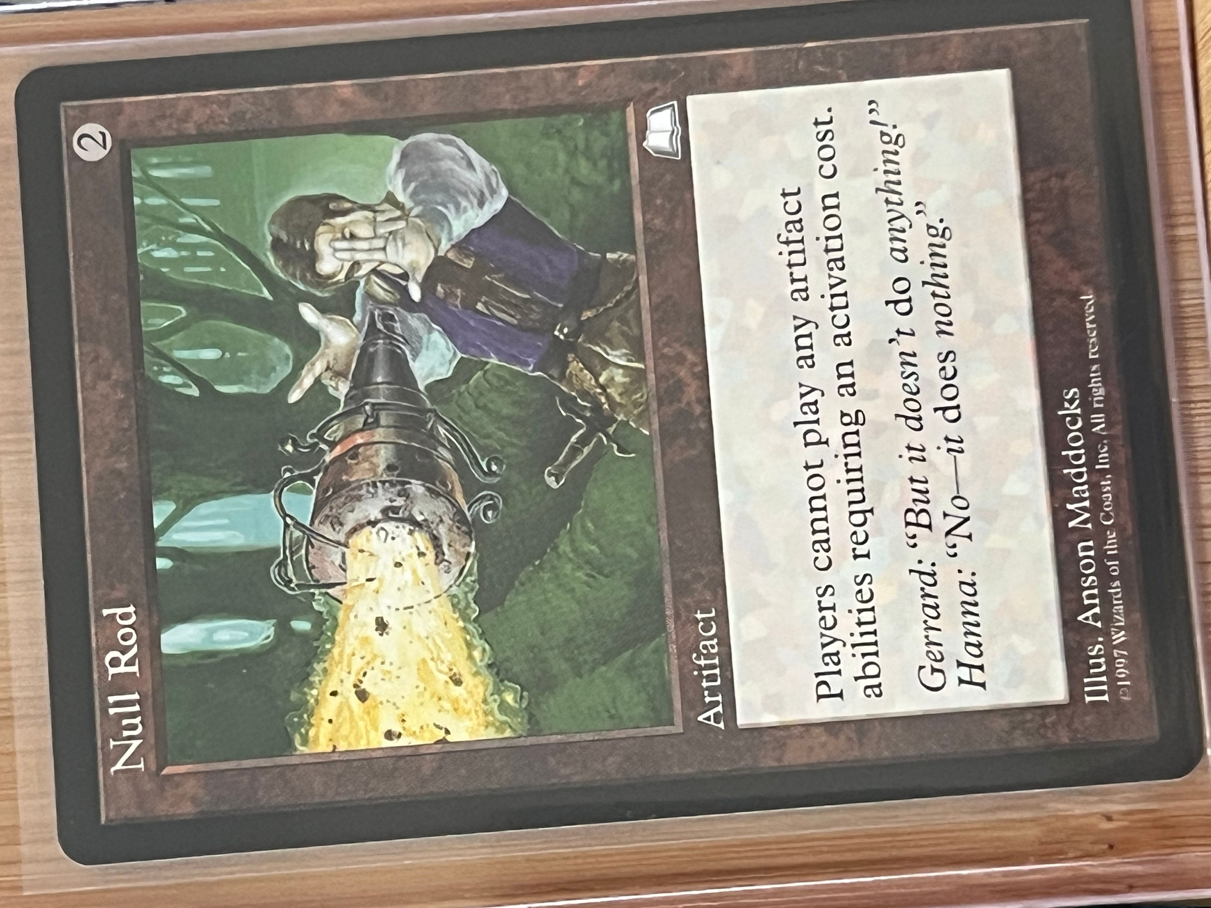 Null Rod - Weatherlight (WTH) · Whatnot: Shop, Sell, Connect
