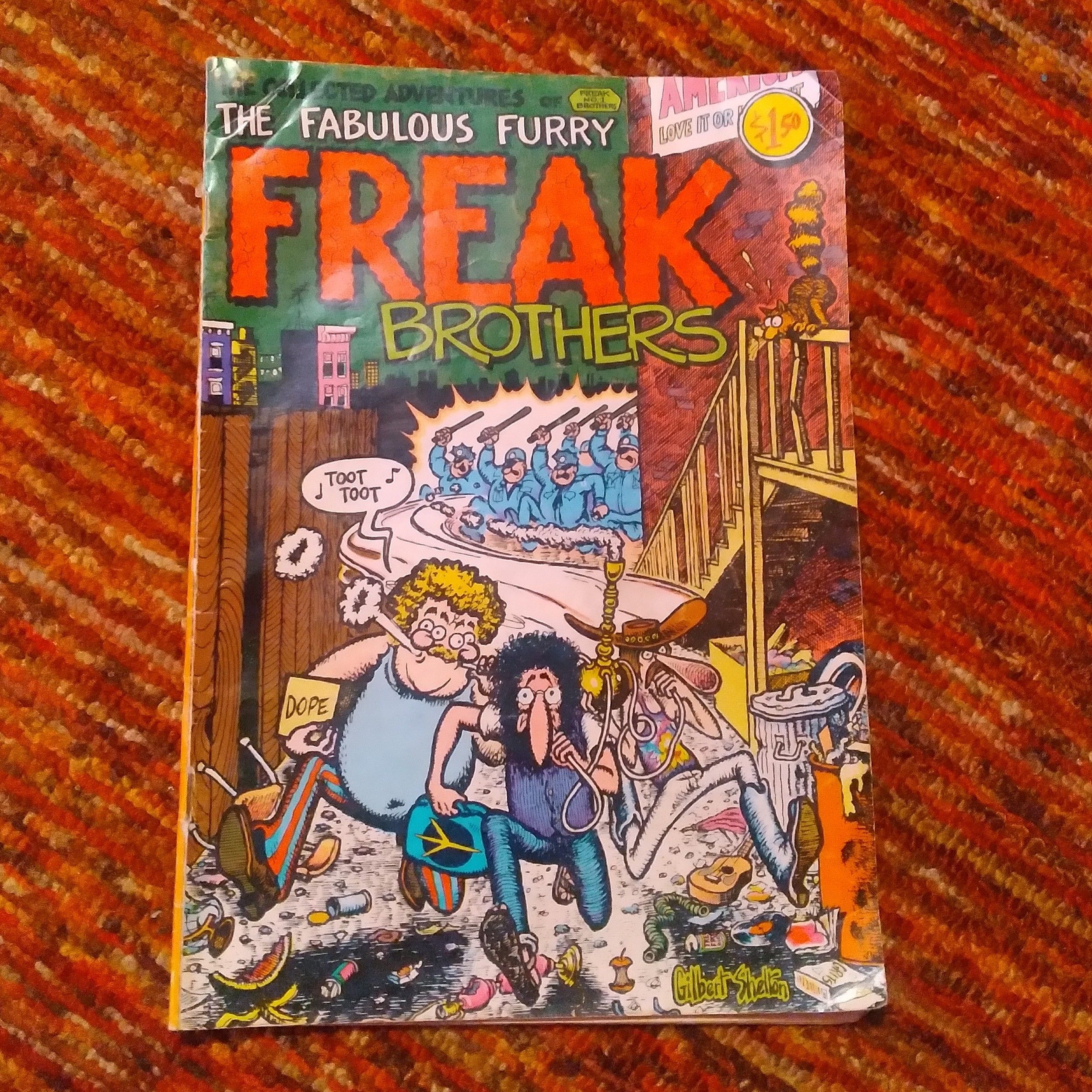 その他 FABULOUS FURRY FREAK BROTHERS #1 The Fabulous Furry Freak Brothers #1 1st printing at