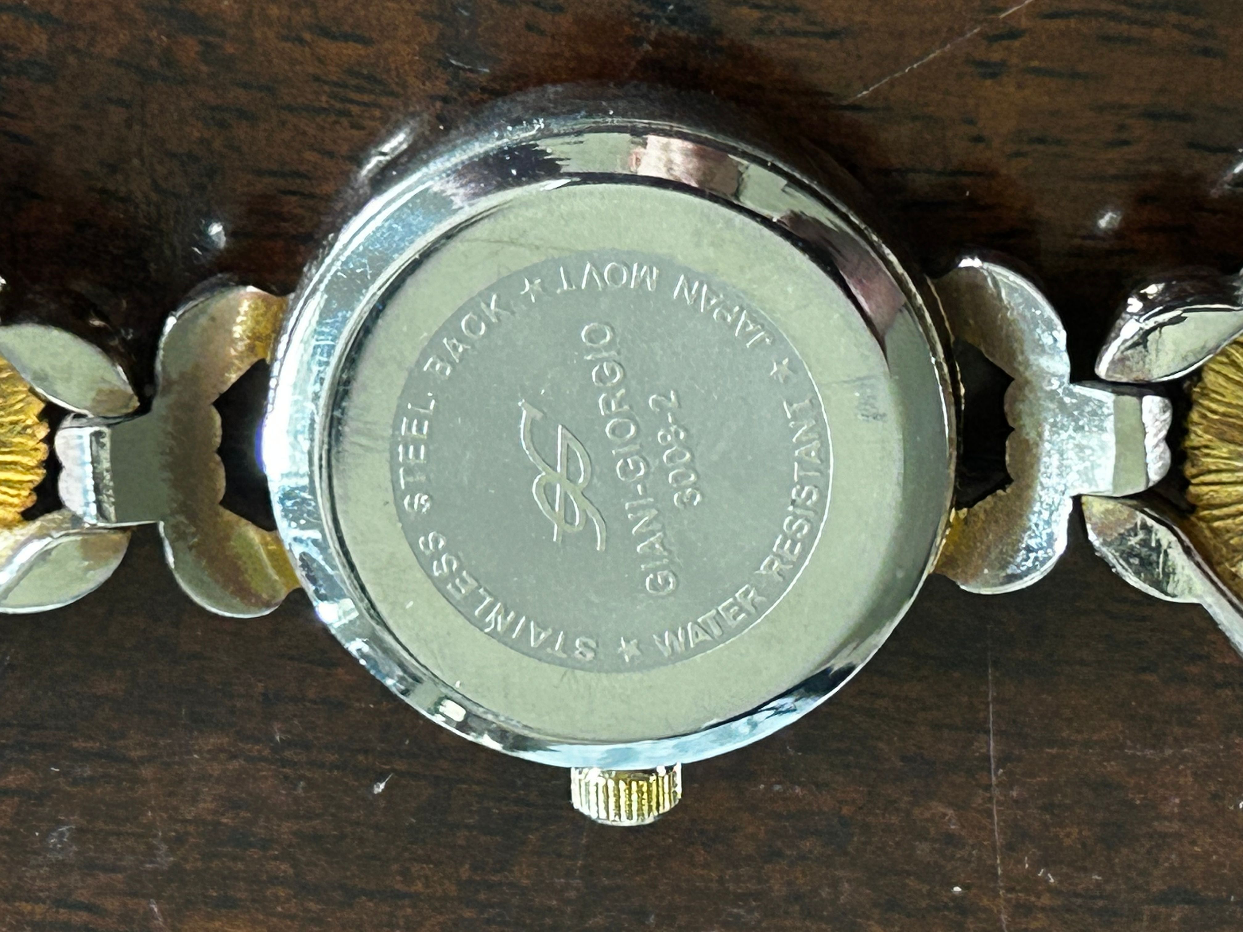 Vintage Lafayette Scarab watch bracelet Giani Giorgio Whatnot Buy Sell Go Live