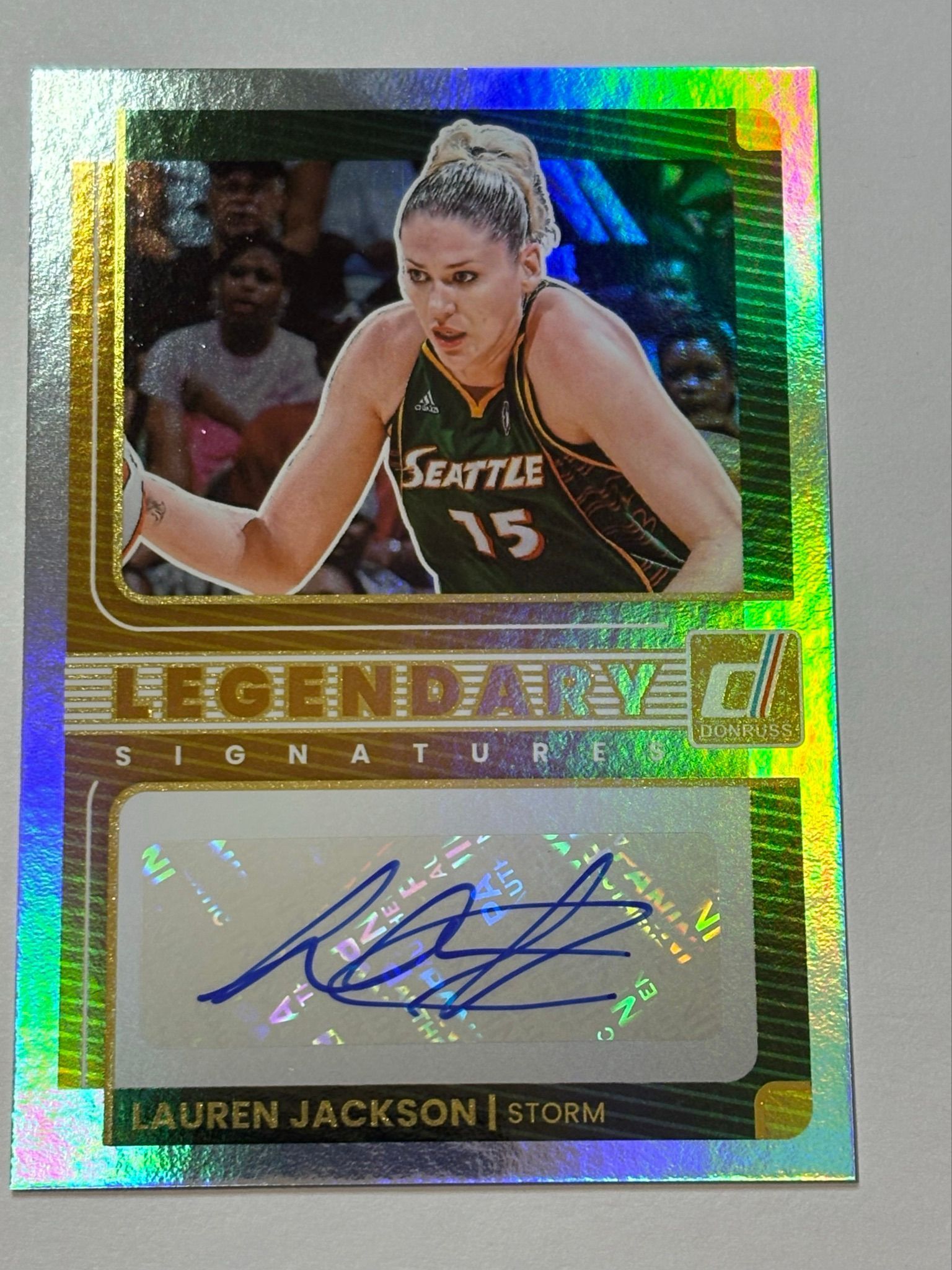 2025 Panini Wnba Donruss Lauren Jackson Legendary Signatures Holo
