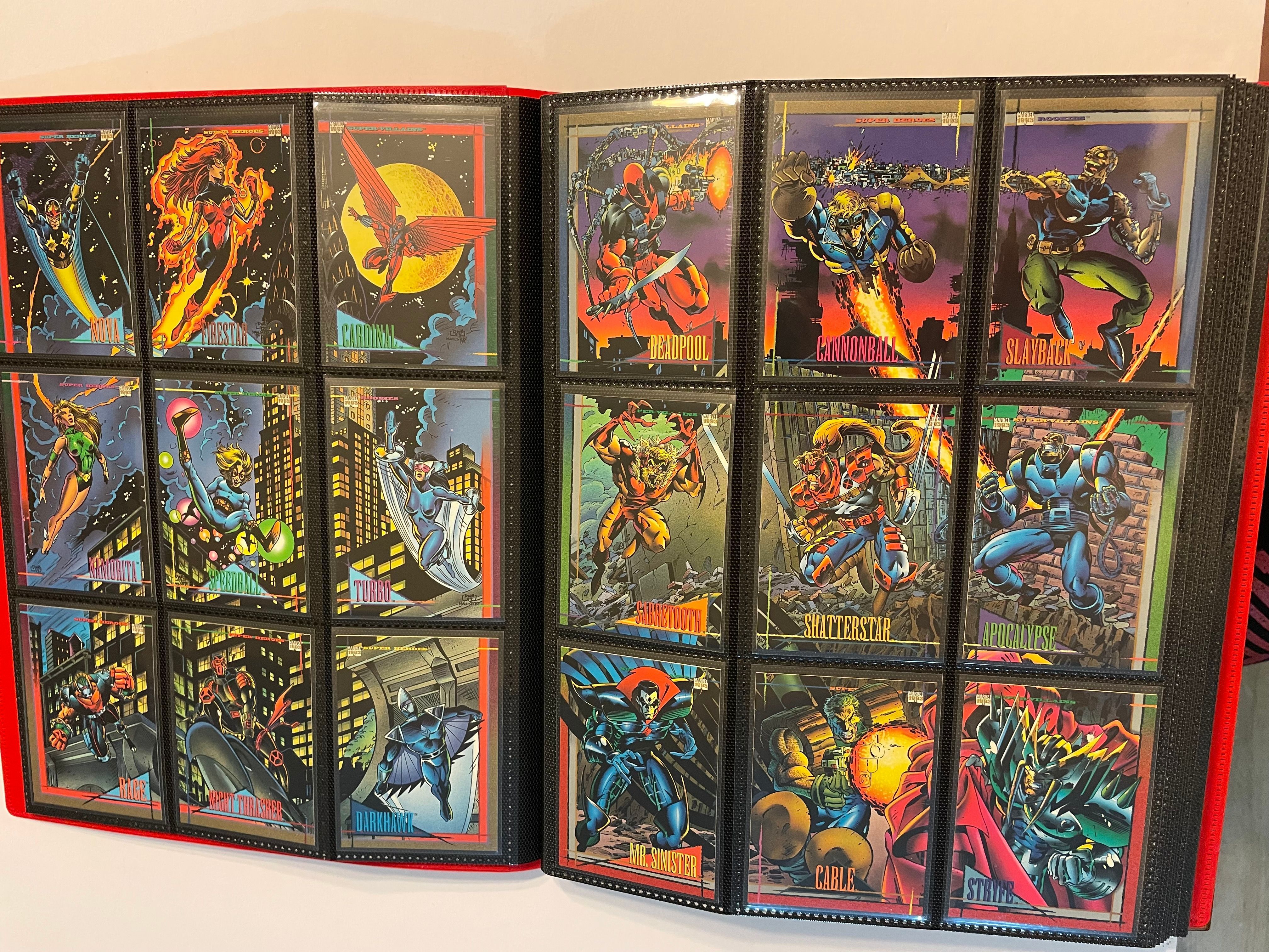 1993 Marvel Universe Series 4 Complete Base Set #1-180 Trading