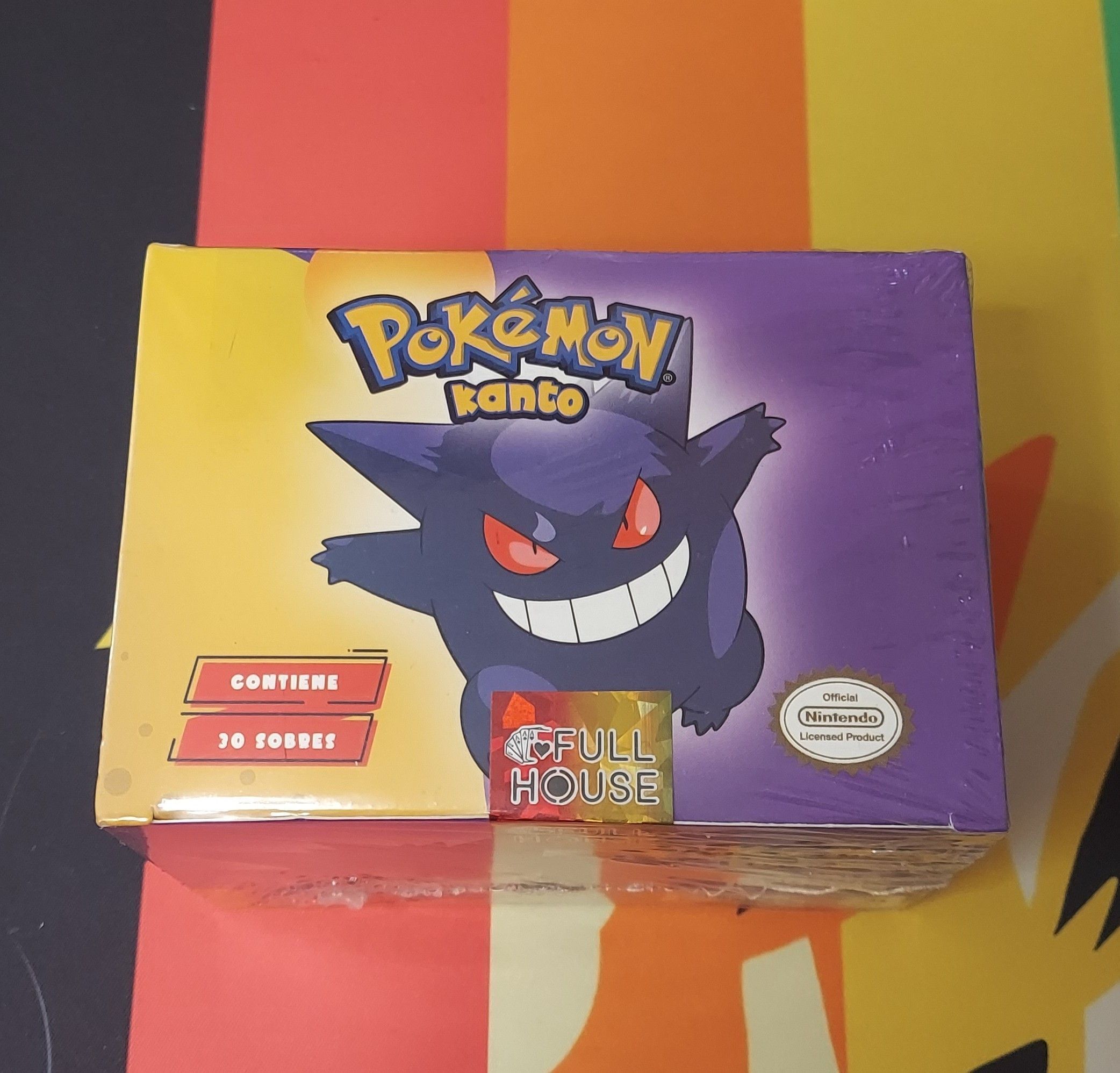 専用ポケモン pokemon kanto full house ゲンガー 海外版 2025 BOX POKEMON KANTO FH Trading Cards - 30 Sealed Packs
