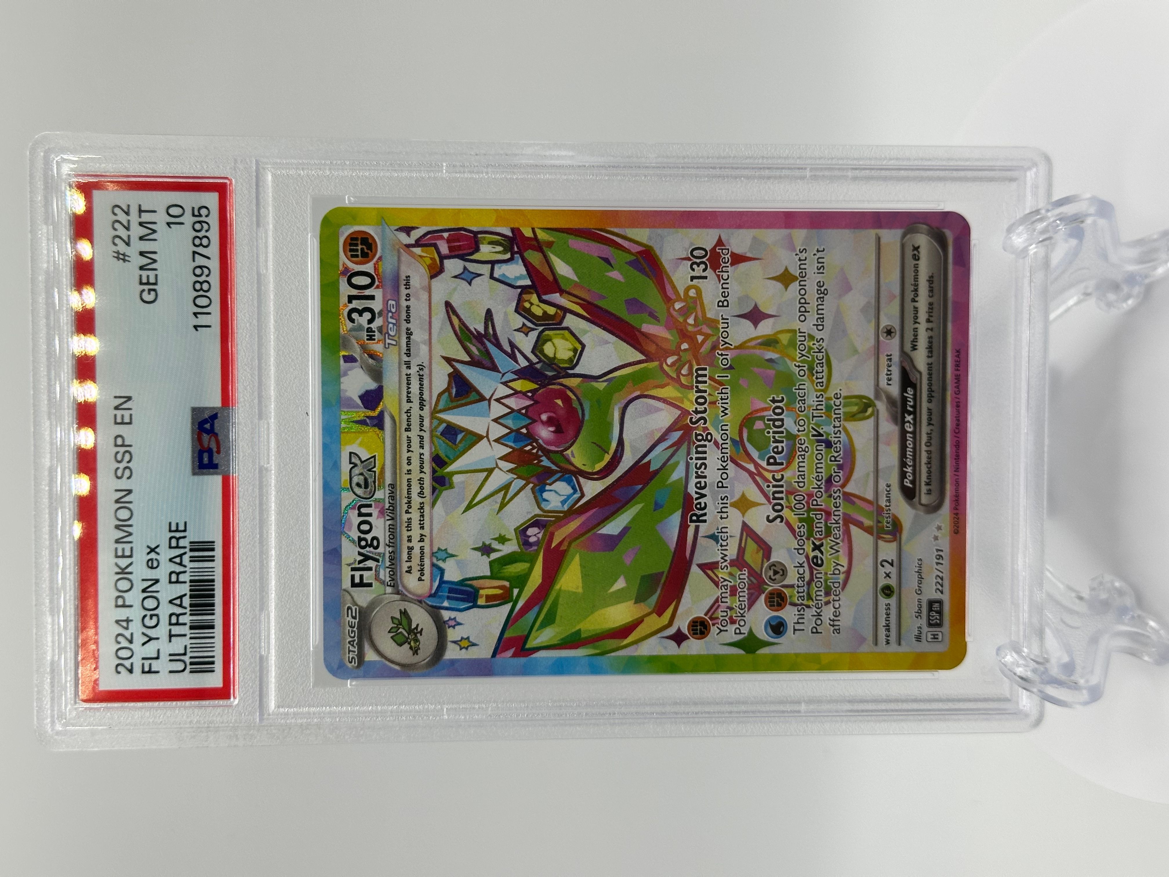 shiny flygon pokemon card [Traditional Chinese] Flygon / 沙漠蜻蜓 047/080 R M2F