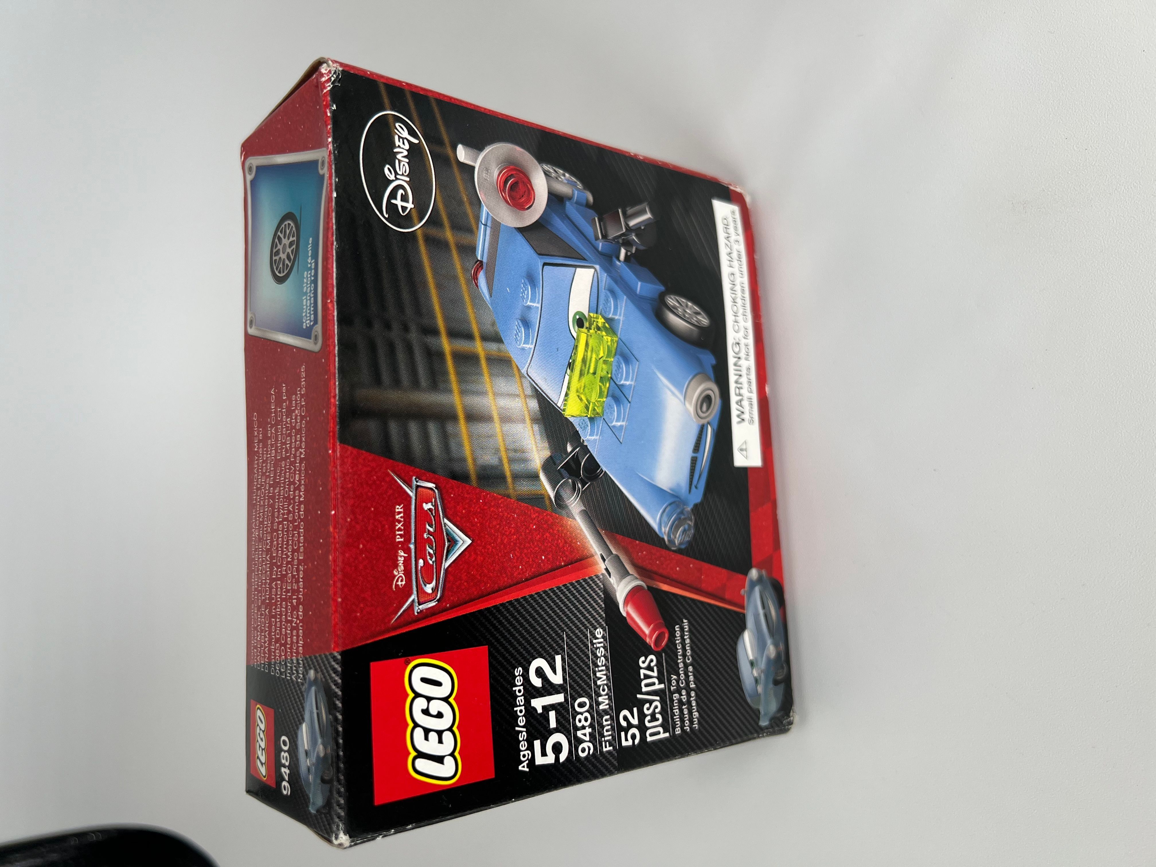 Lightning Mcqueen Finn Mcmissile Lego 9480 Finn McMissile Fra 2012 - Main Image