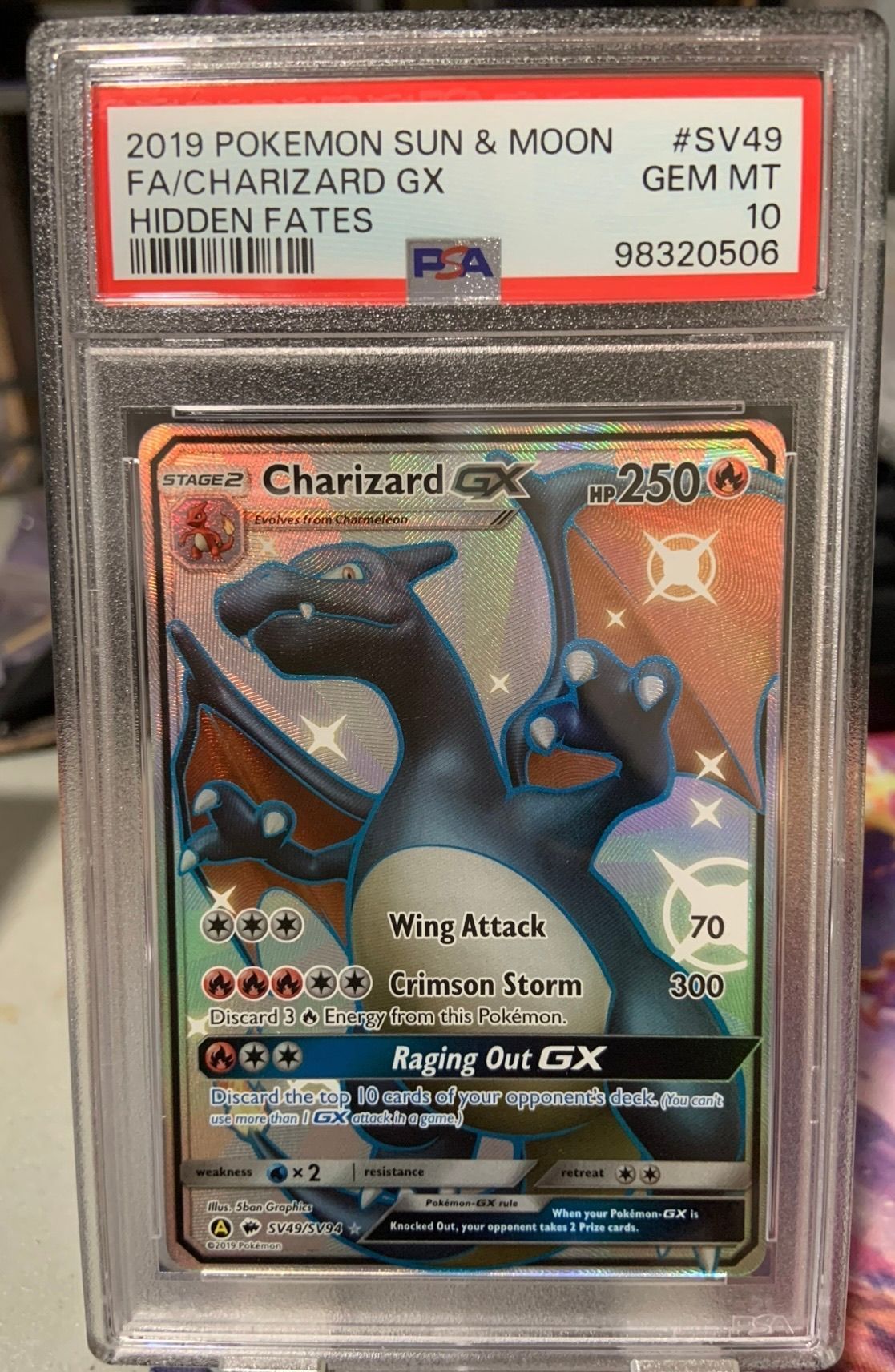Charizard GX SV49 2019 Pokmon Hidden Fates  Whatnot: Shop, Sell, Connect