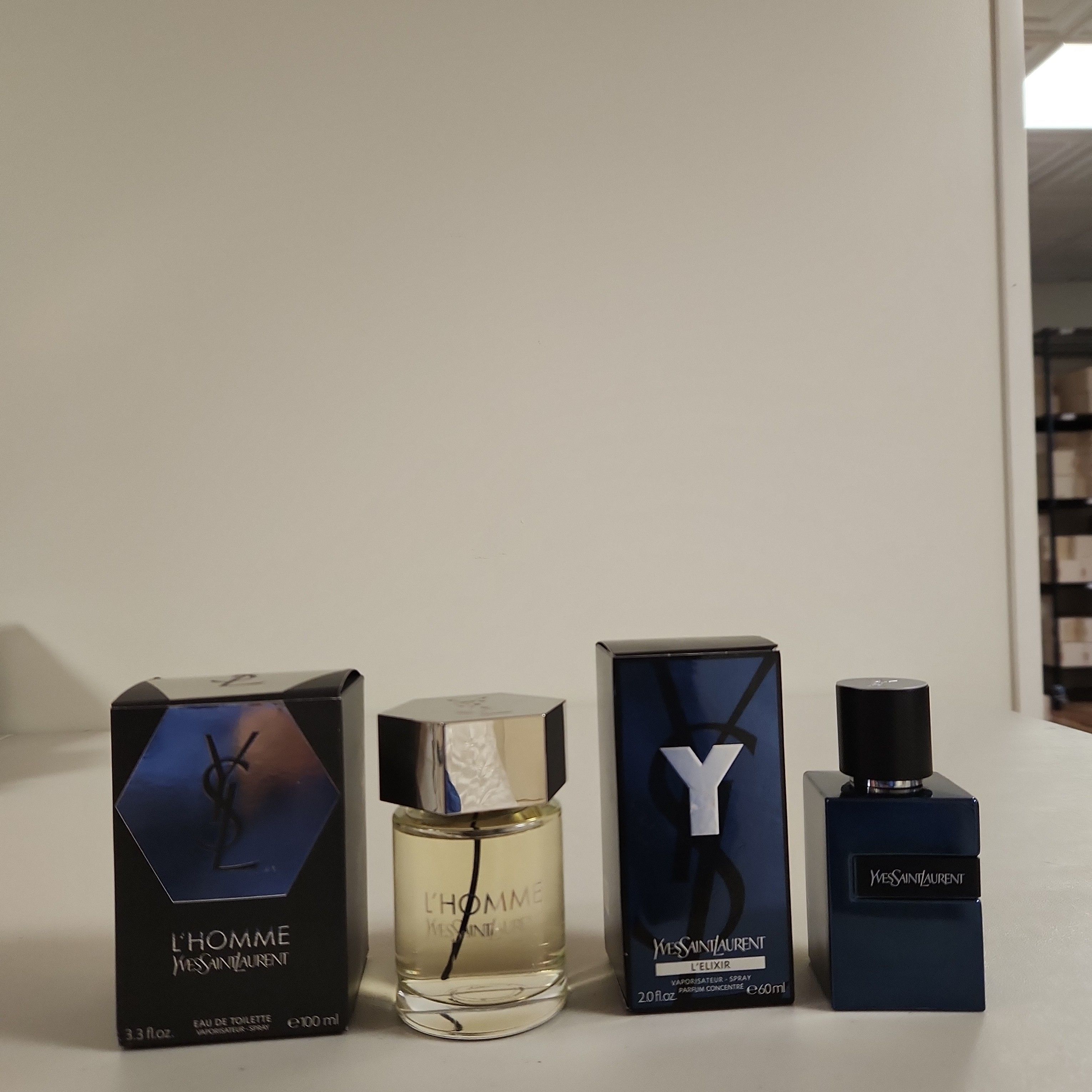 YSL Y Le sale Parfum and EDT Bundle