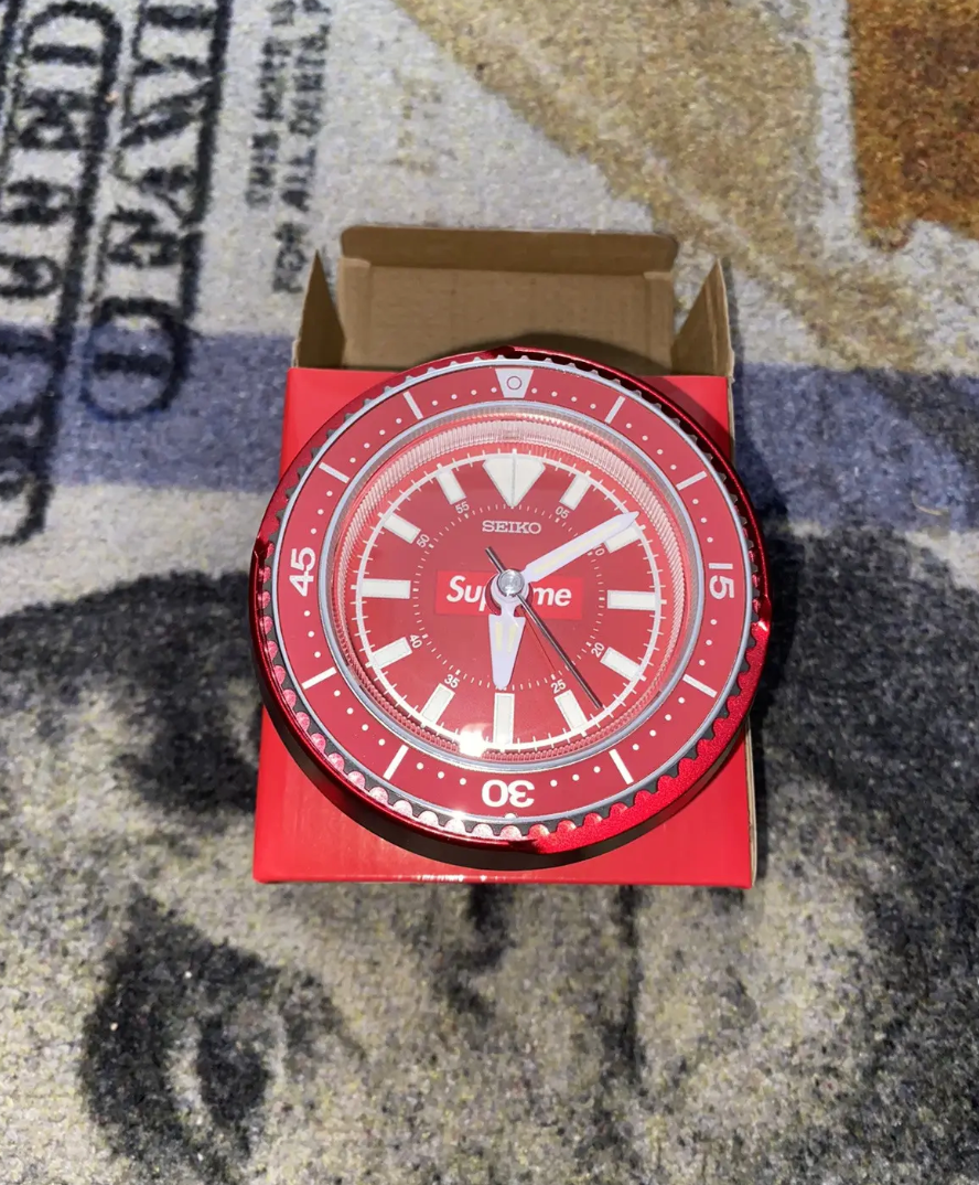Supreme Seiko Mai Alarm Clock · Whatnot: Shop, Sell, Connect