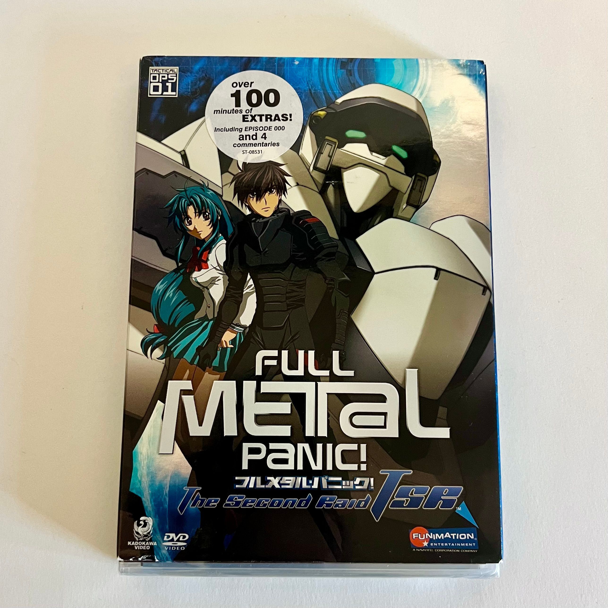 Full Metal Panic!: The Second Raid Vol 1-4 DVDs Anime Tactical Ops