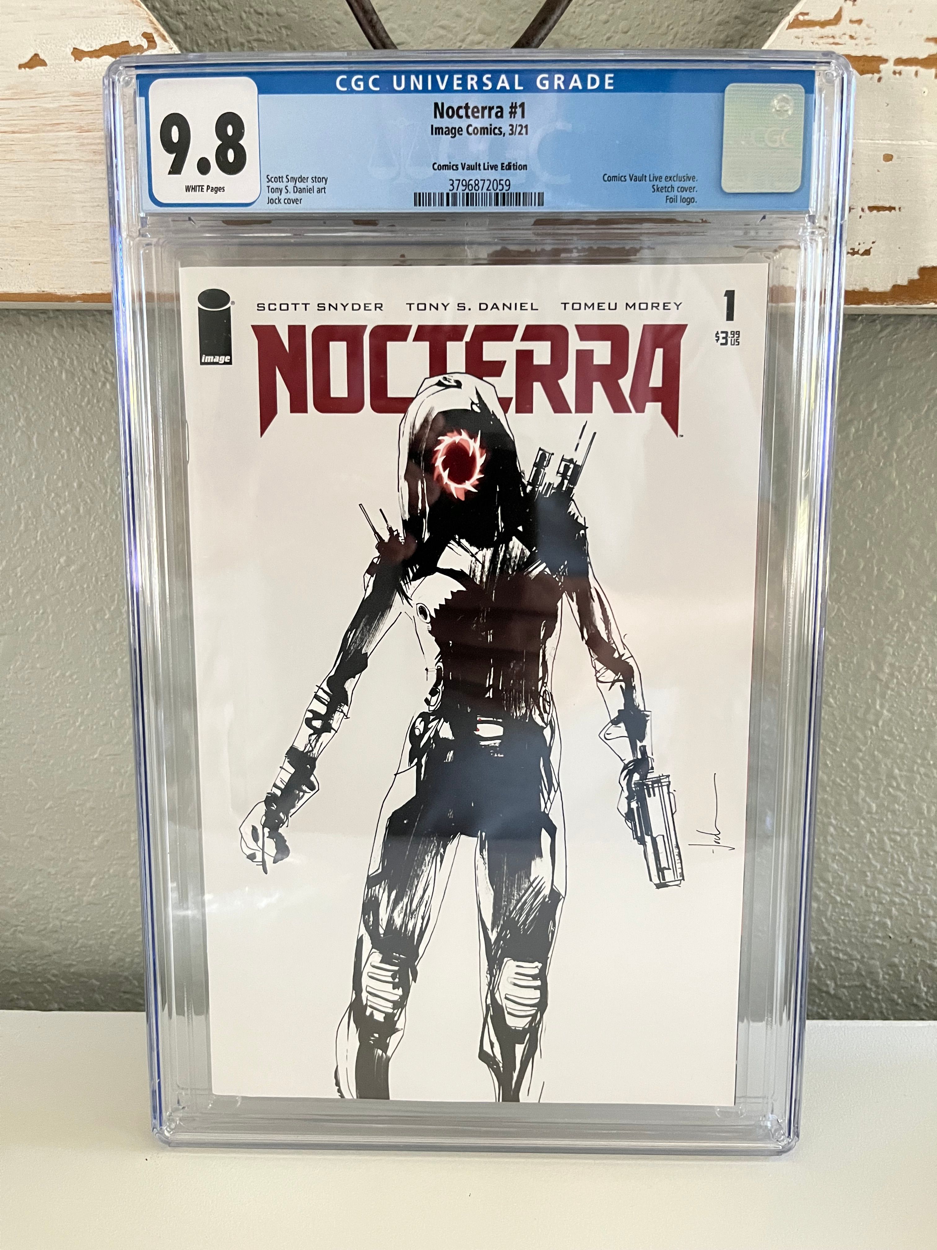 アメコミリーフ Nocterra #1 CGC 9.8 アメコミリーフ Nocterra #1 CGC 9.8 Nocterra #1 CGC SS 9.8