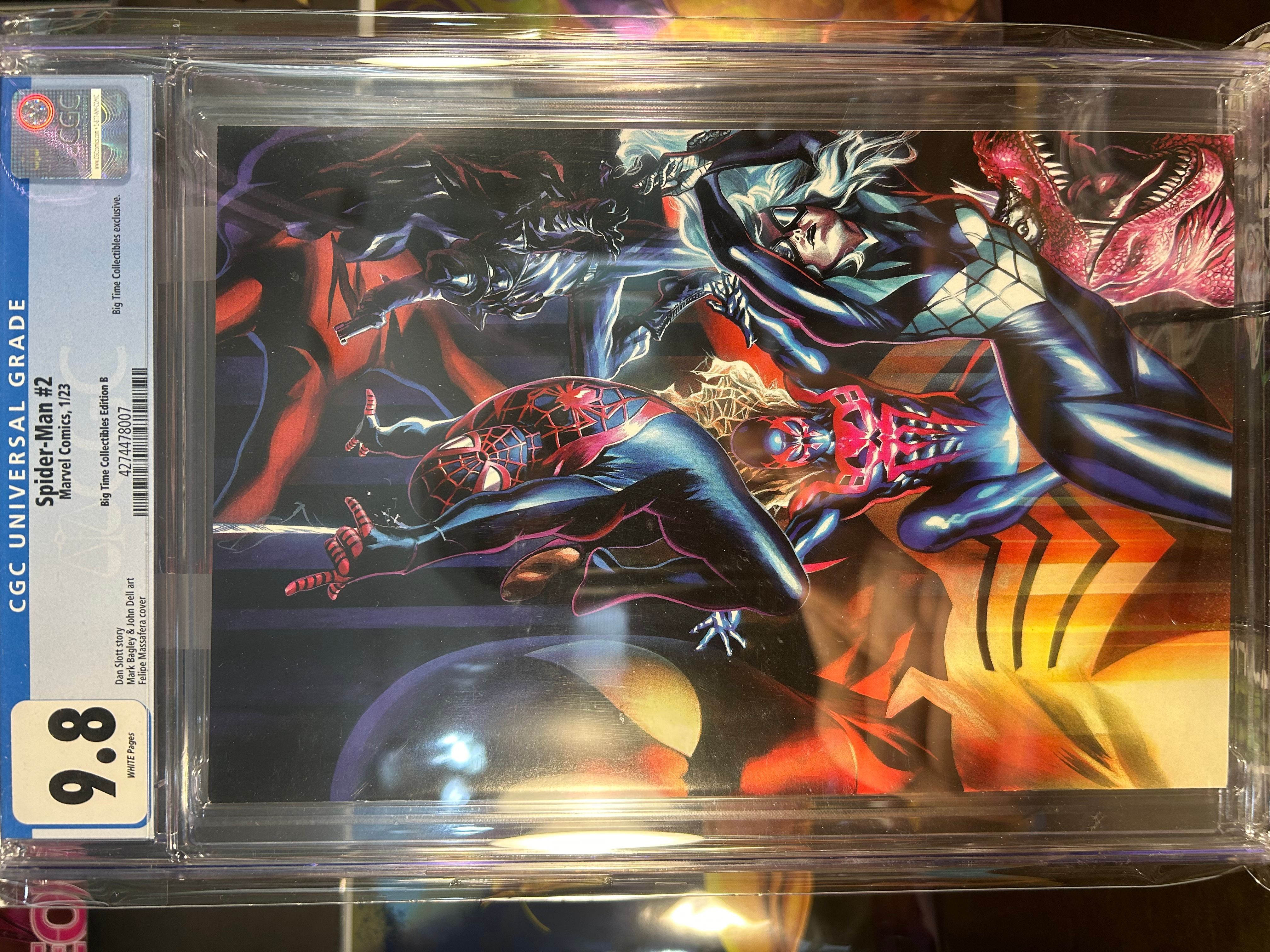 Spider-Man 2 Big Time Collectibles Edition B CGC 9.8 2023 · Whatnot: Shop,  Sell, Connect
