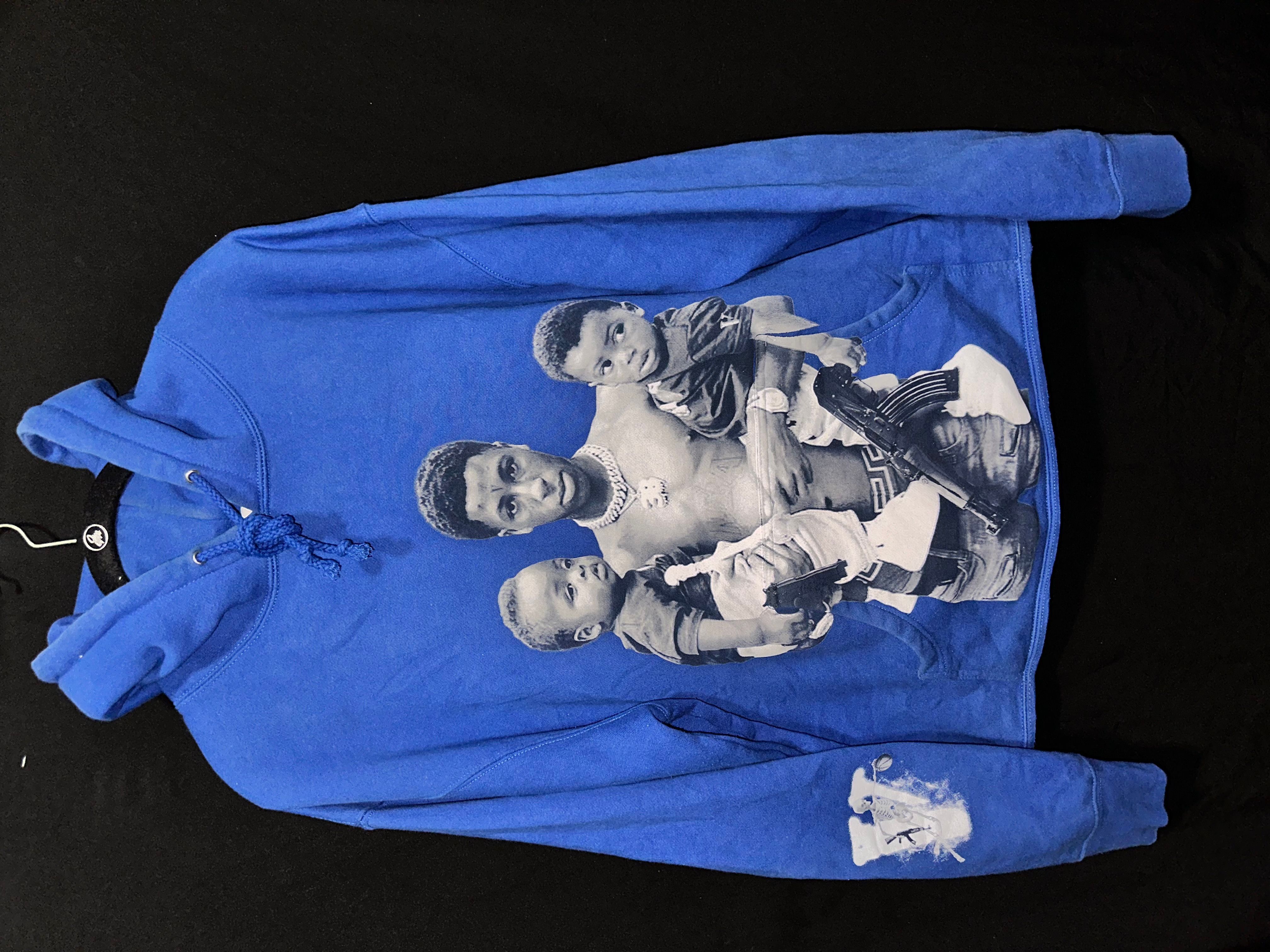 Blue nba youngboy hoodie sale
