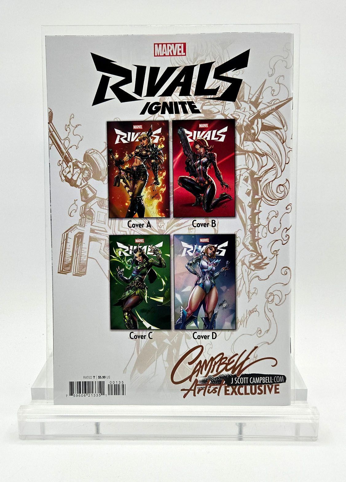 Rivals Ignite #1 Limited Godtail アメコミリーフ Rivals Ignite #1