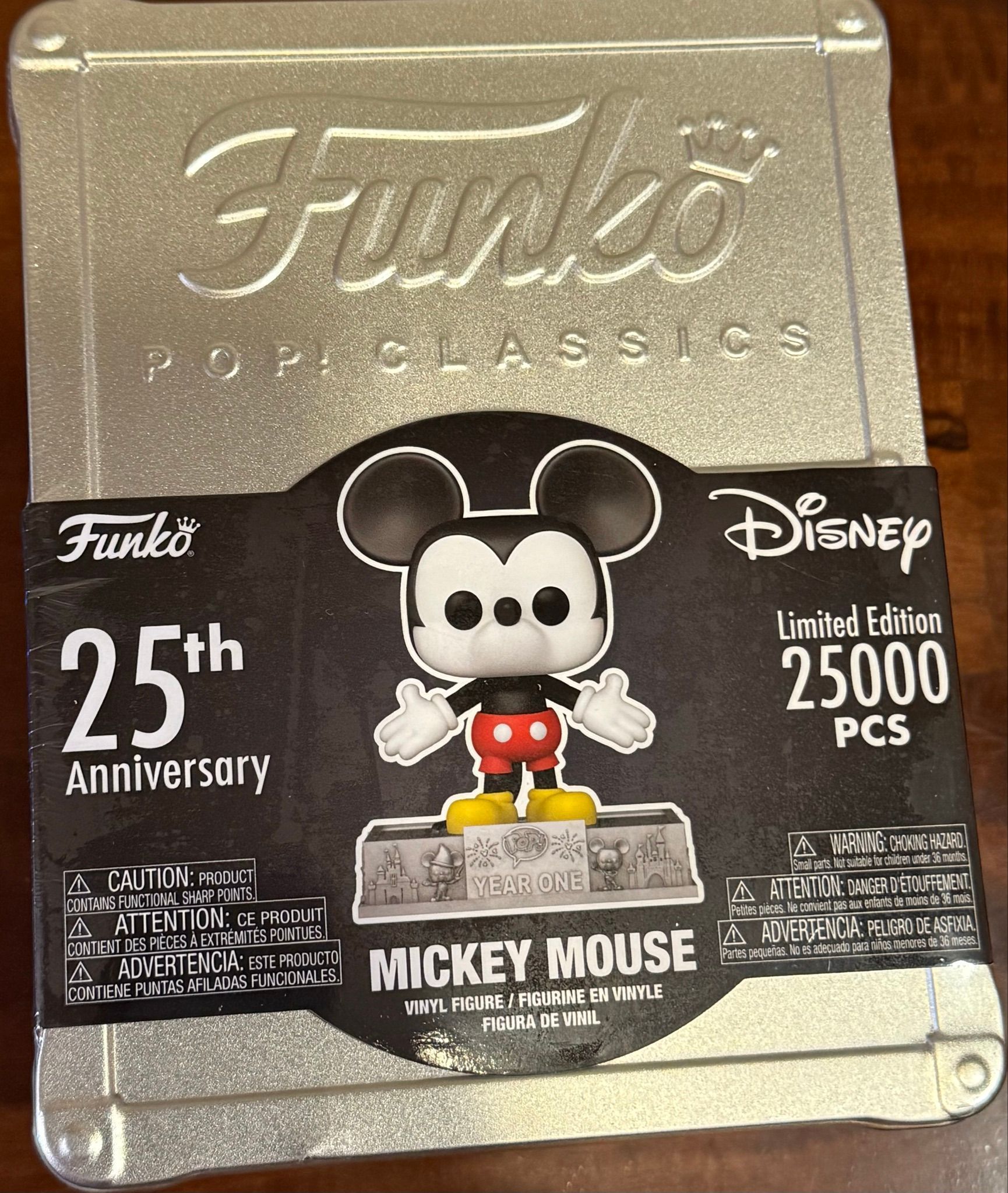 Funko Pop! Classics Mickey Mouse 25th Edition – Limitée à 25000 Exemplaires, Neuf