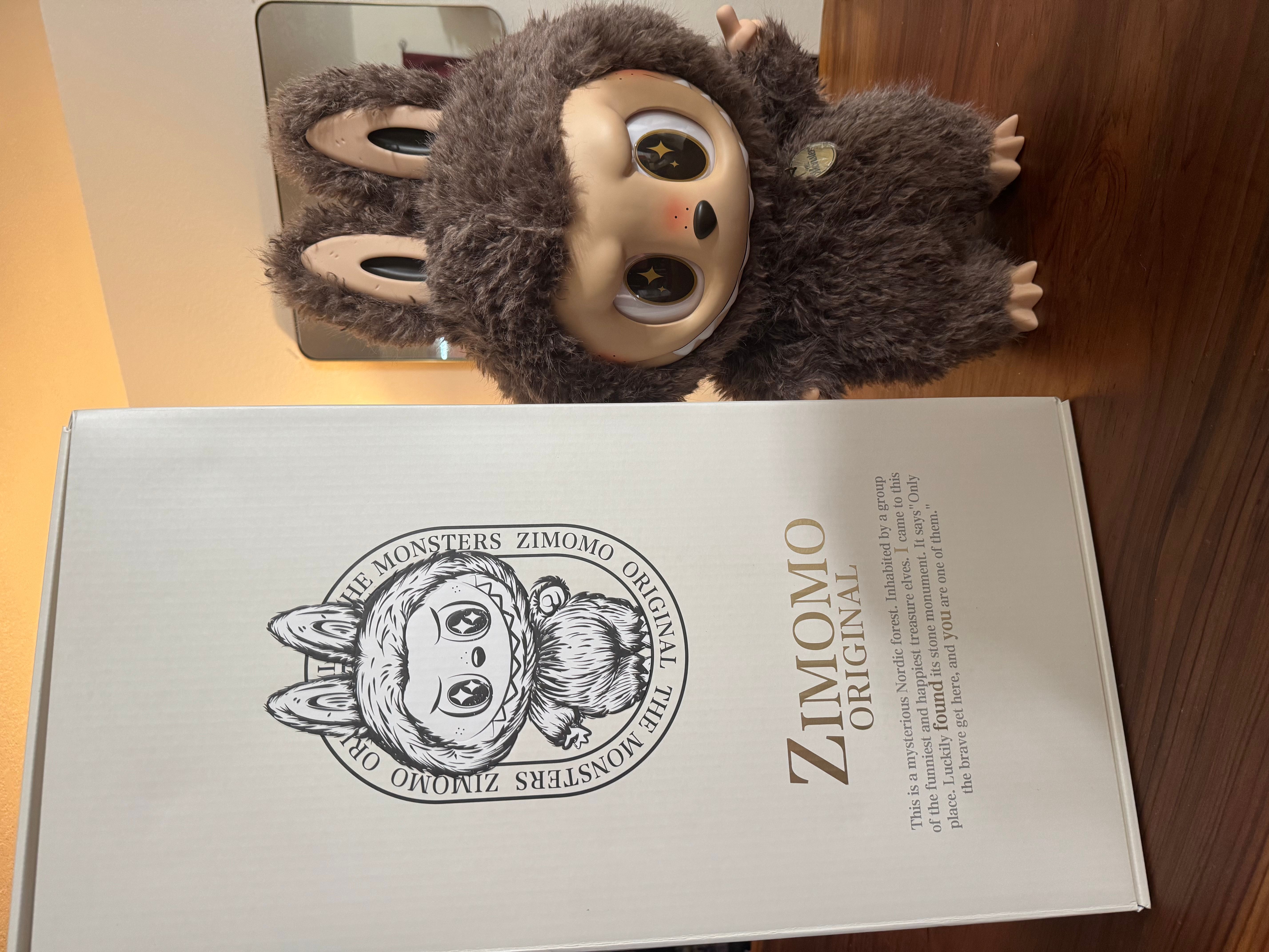 zimomo ジモモ THE MONSTERS I FOUND YOU THE MONSTERS - BEST OF LUCK Vinyl Plush Doll | Designer