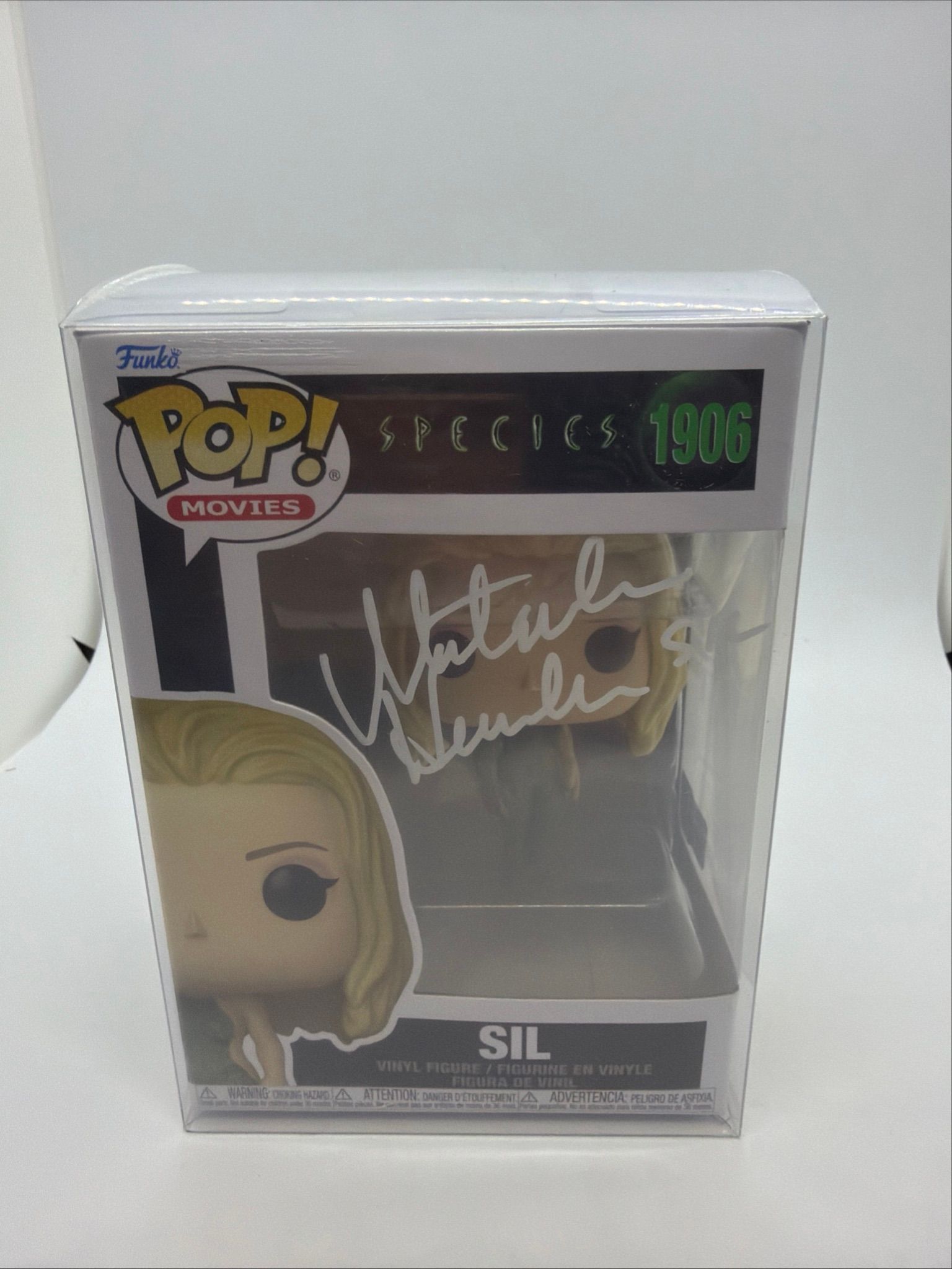 Sil Species Funko signed by Natasha Henstridge