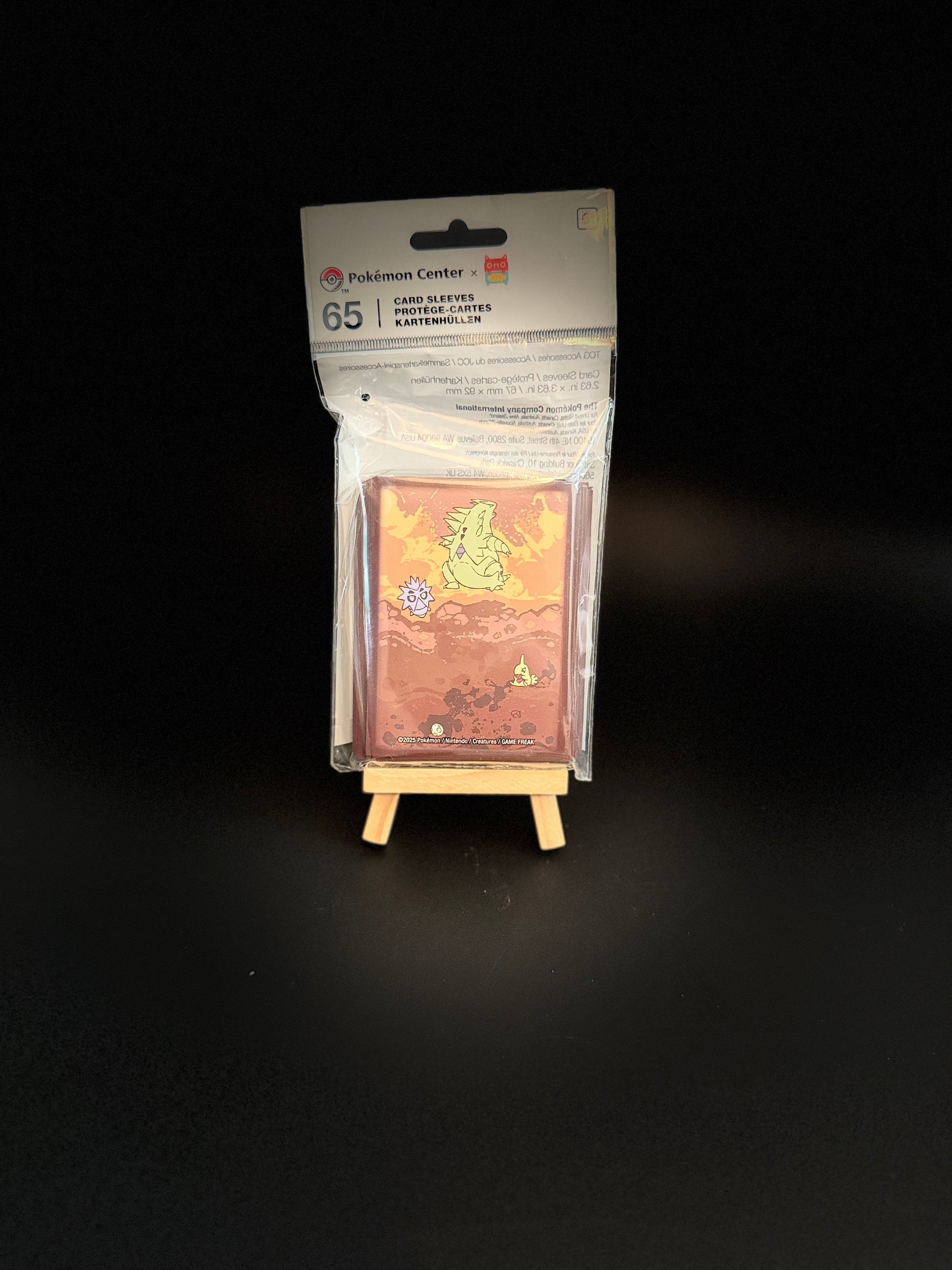 Pokmon Center  OMOCAT - Tyranitar Card Sleeves (65 pack)  Whatnot: Shop,  Sell, Connect