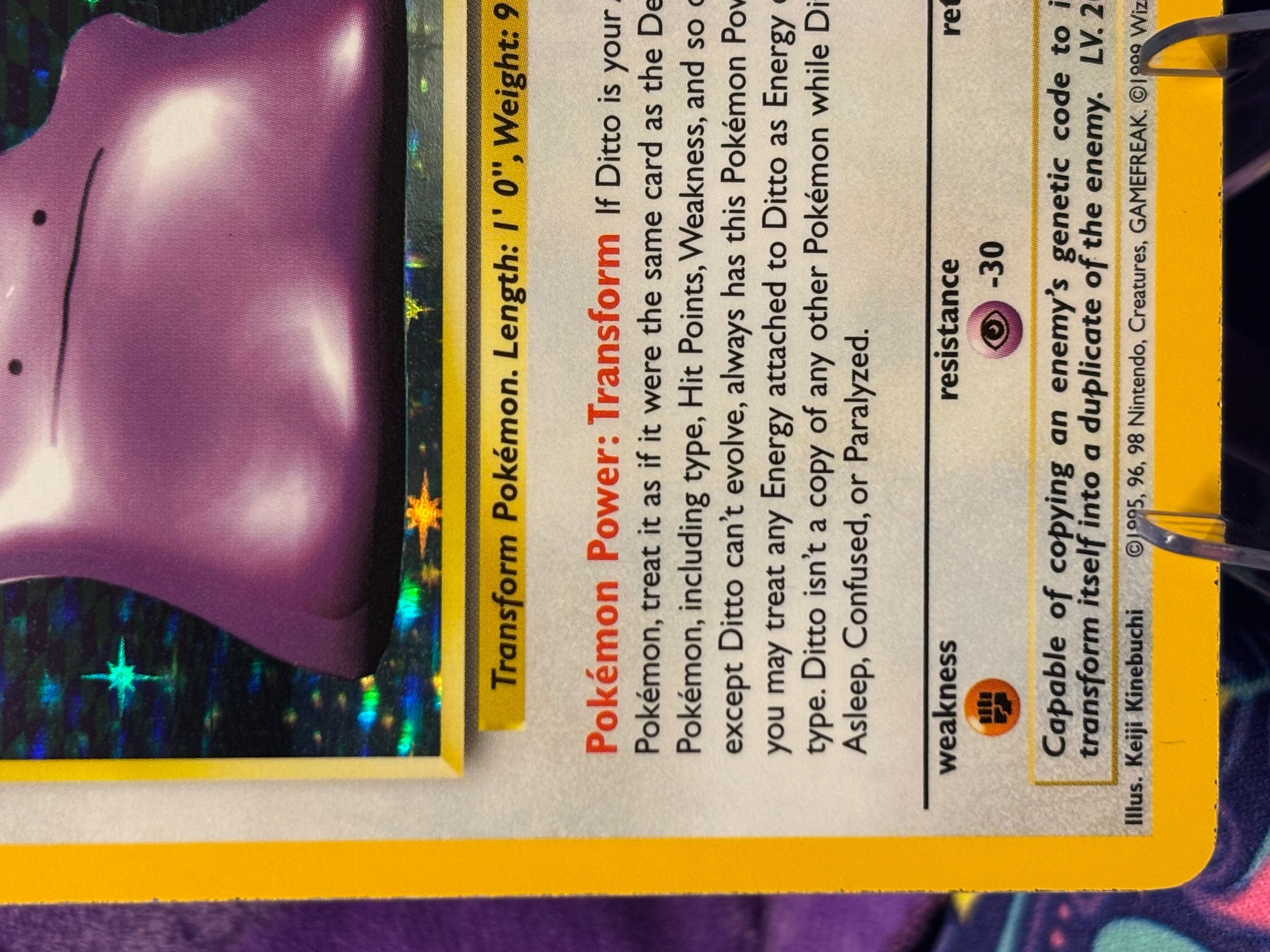 1999 Ditto #3 Pokemon Fossil  Whatnot: Shop, Sell, Connect