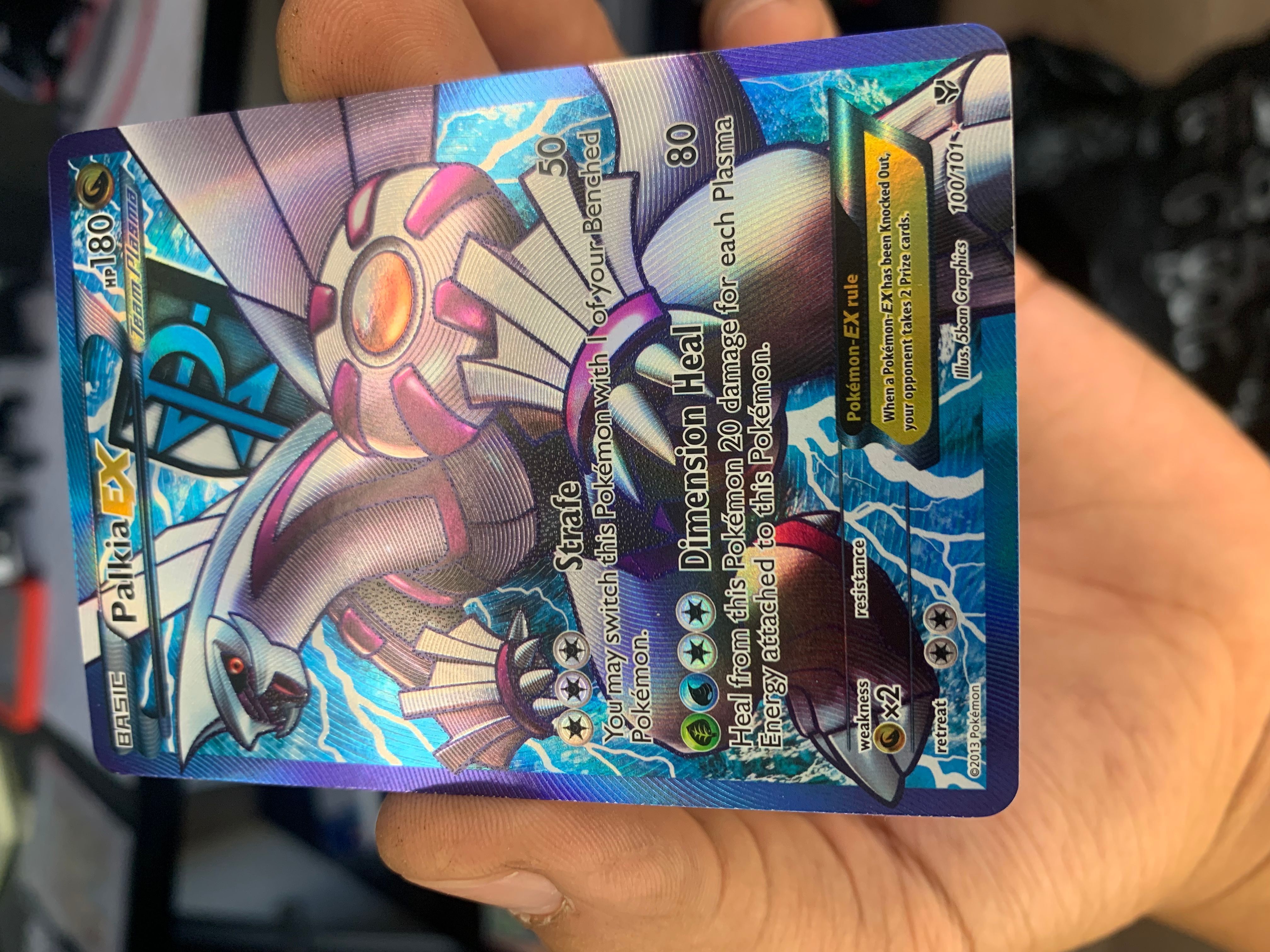 Palkia EX (Team Plasma) #100 Full Art) 100/101 Plasma Blast Holo  Whatnot:  Shop, Sell, Connect