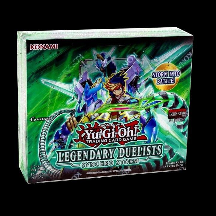 yugioh legendary duelists synchro storm booster box Yu-Gi-Oh!: Legendary Duelists Synchro Storm - Booster Pack
