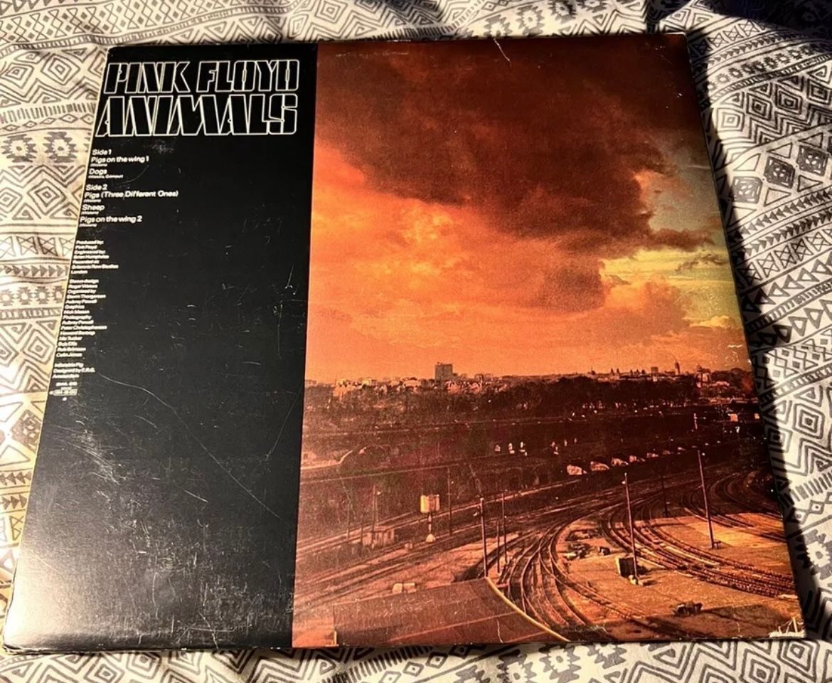 Pink Floyd - Animals Album Harvest Records SHVL 815 - 1977