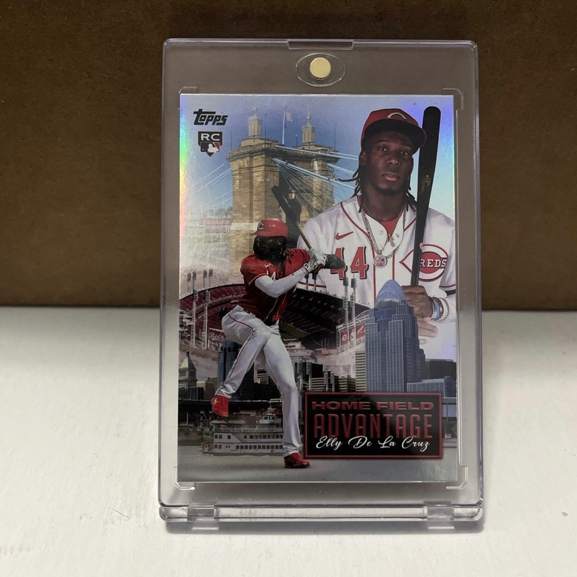 2024 Topps Series 1 Elly De La Cruz Home Field Advantage