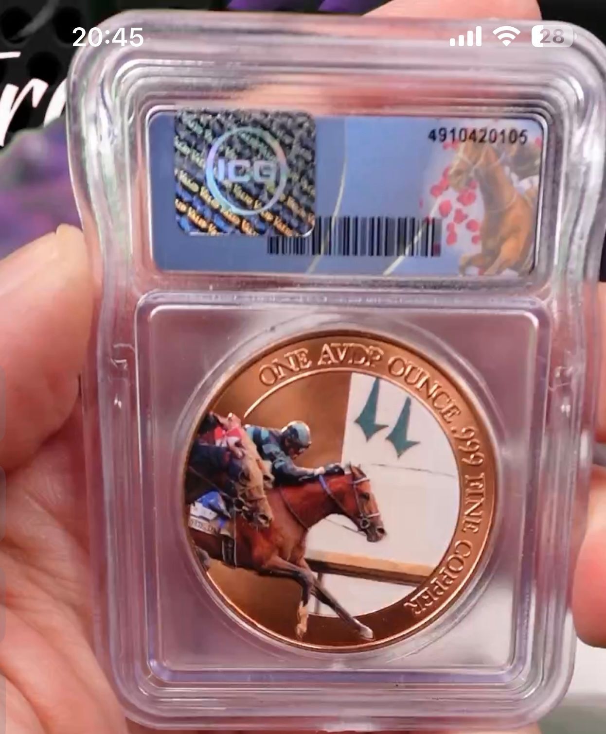 COPPER Mystik Dan 1oz MS70 · Whatnot: Shop, Sell, Connect
