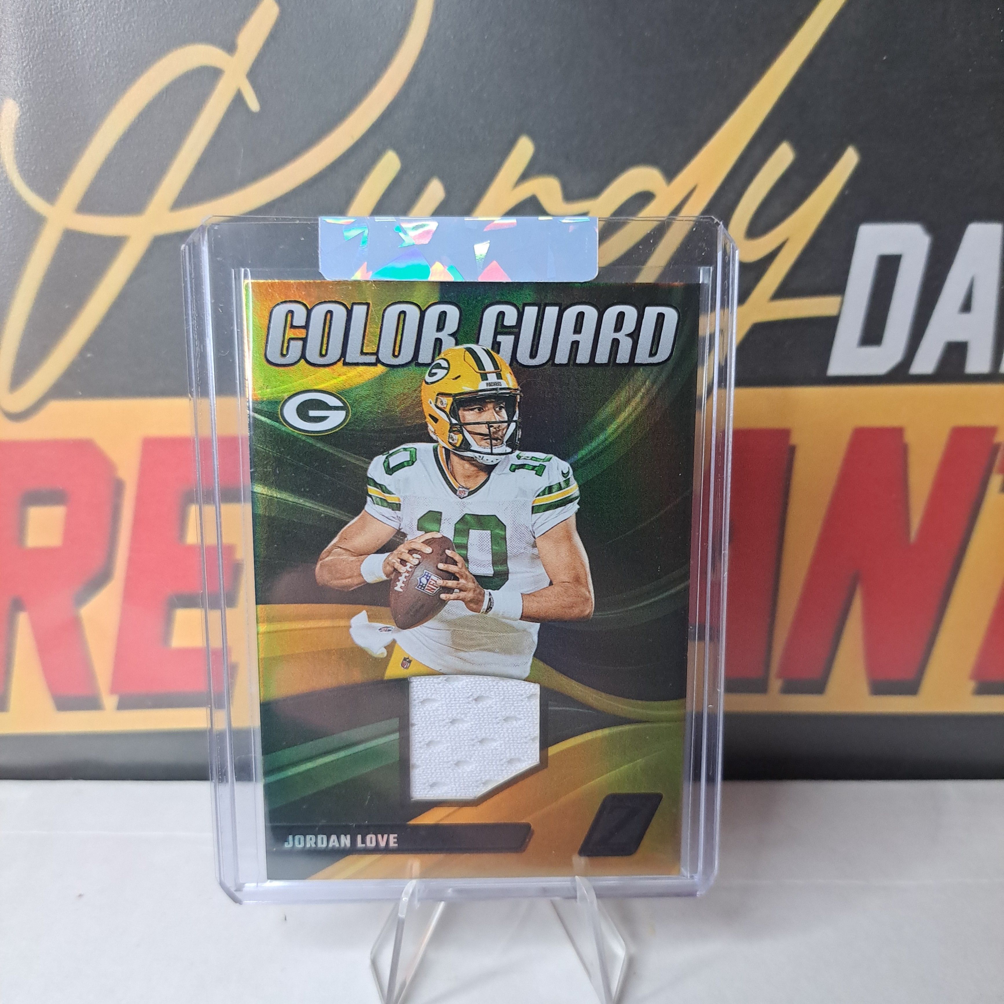 Prizm hotsell Green Color Match Jordan Love Rookie