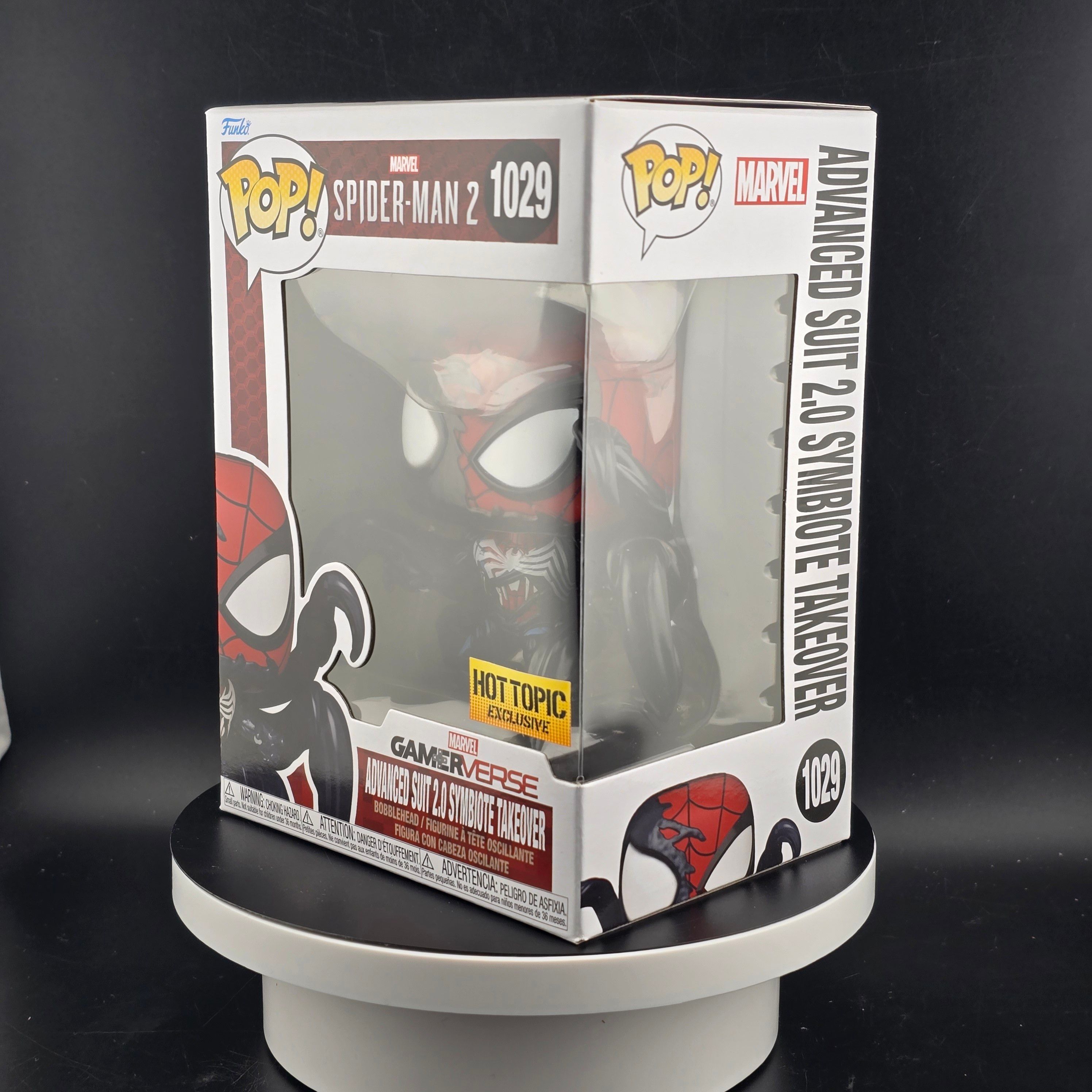 Marvel Spiderman Advanced Suit Symbiote Takeover Hot Topic