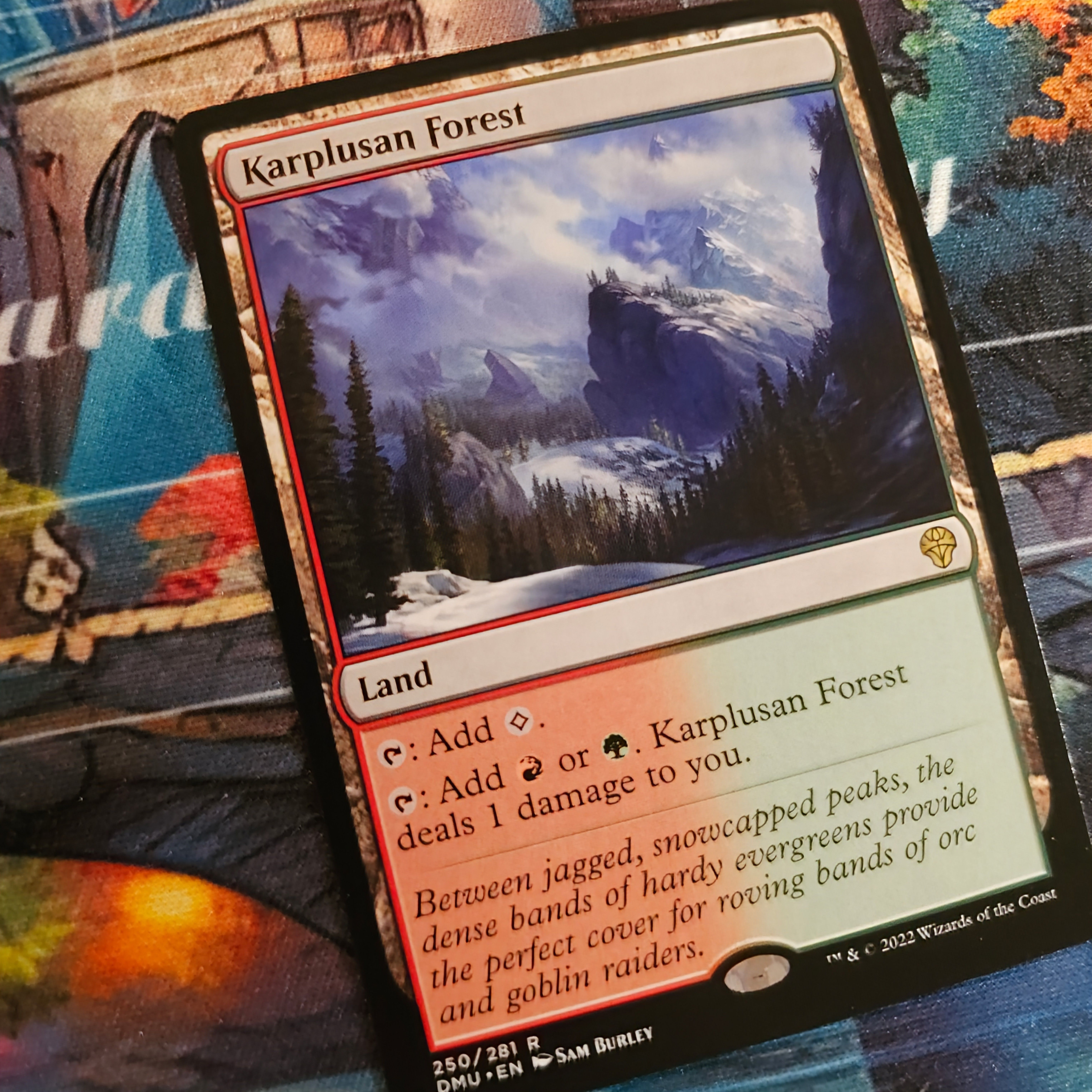 Magic: The Gathering - Karplusan Forest (250) - Lámina - Dominaria