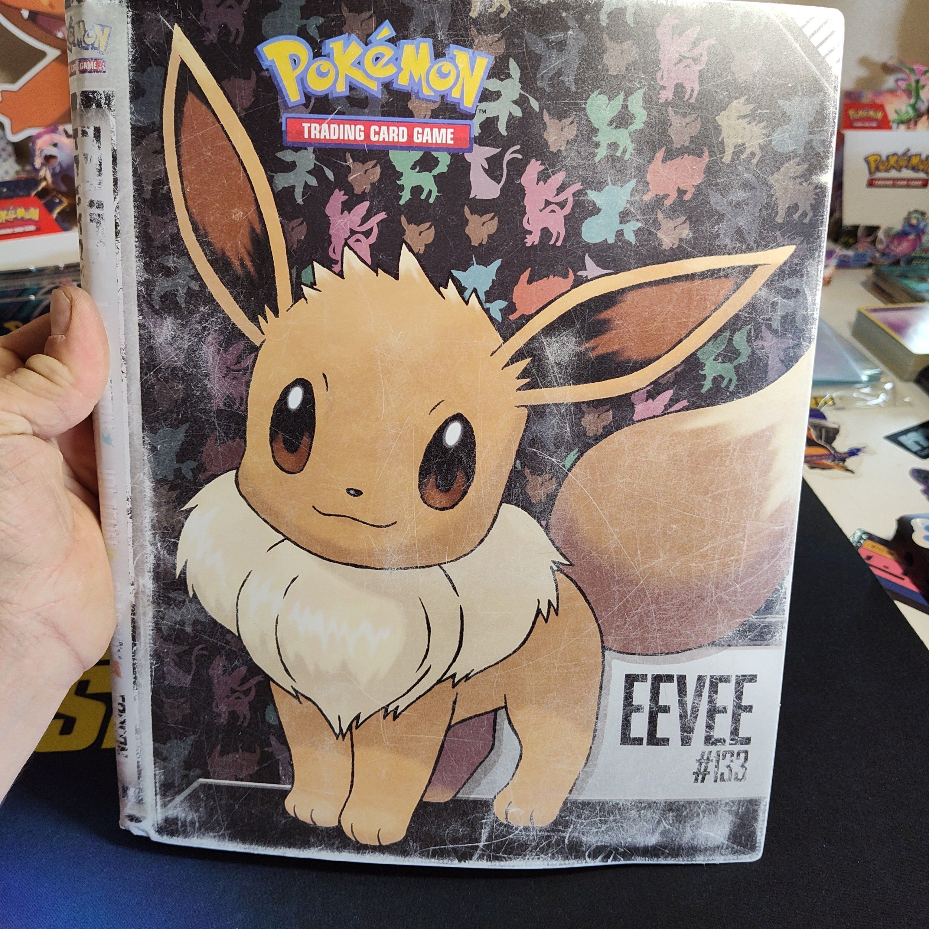 Eevee Pokemon Binder  Whatnot: Shop, Sell, Connect