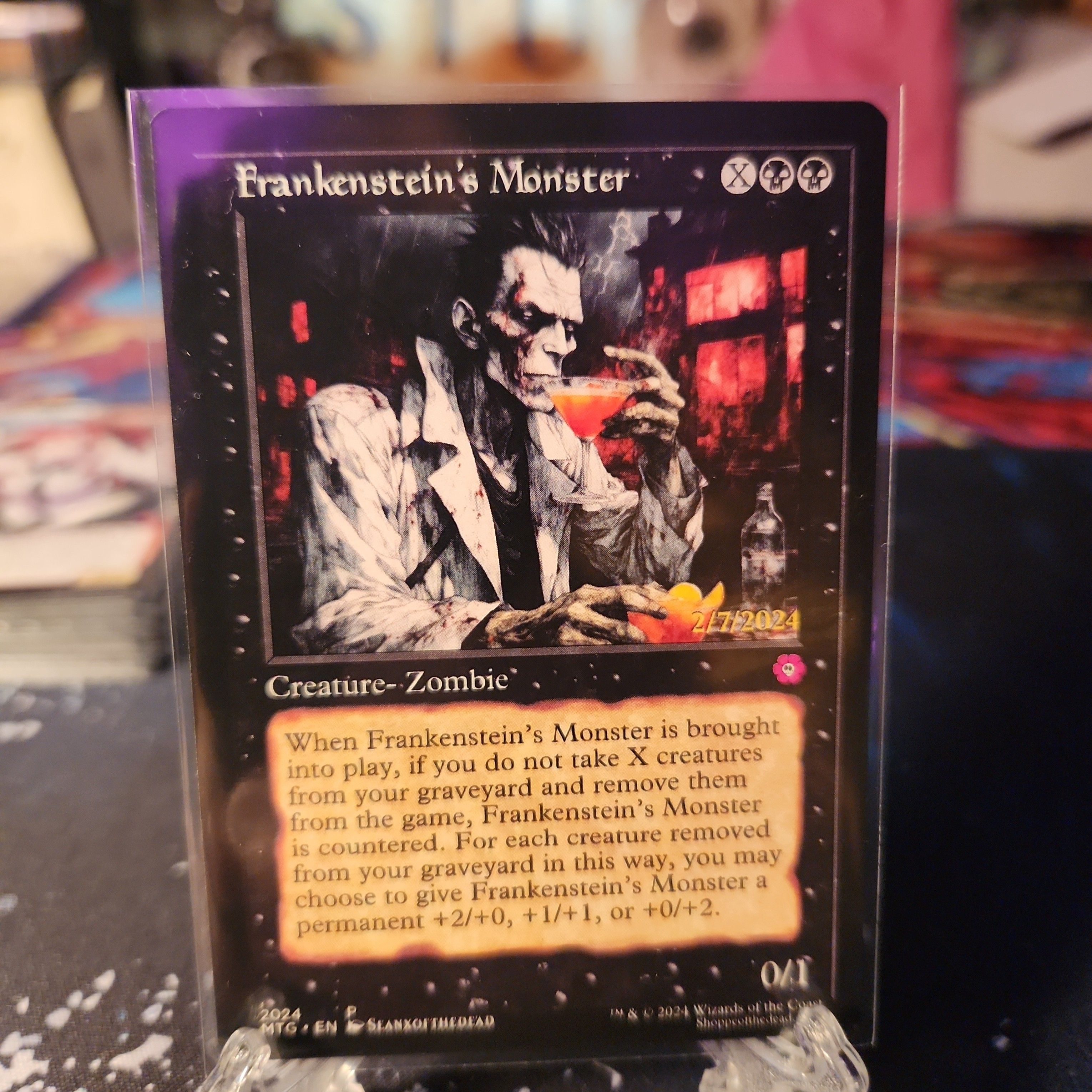 FRANKENSTEIN'S MONSTER The Dark - LP MTG West Coast Cards | eBay