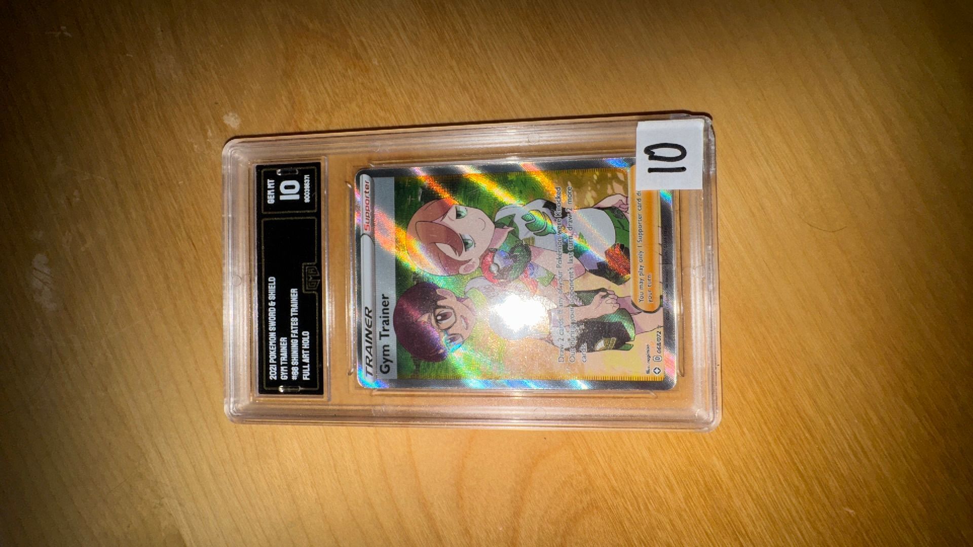 Full art Holo - 10 GEM MINT GMA - Gym Trainer  Whatnot: Shop, Sell, Connect
