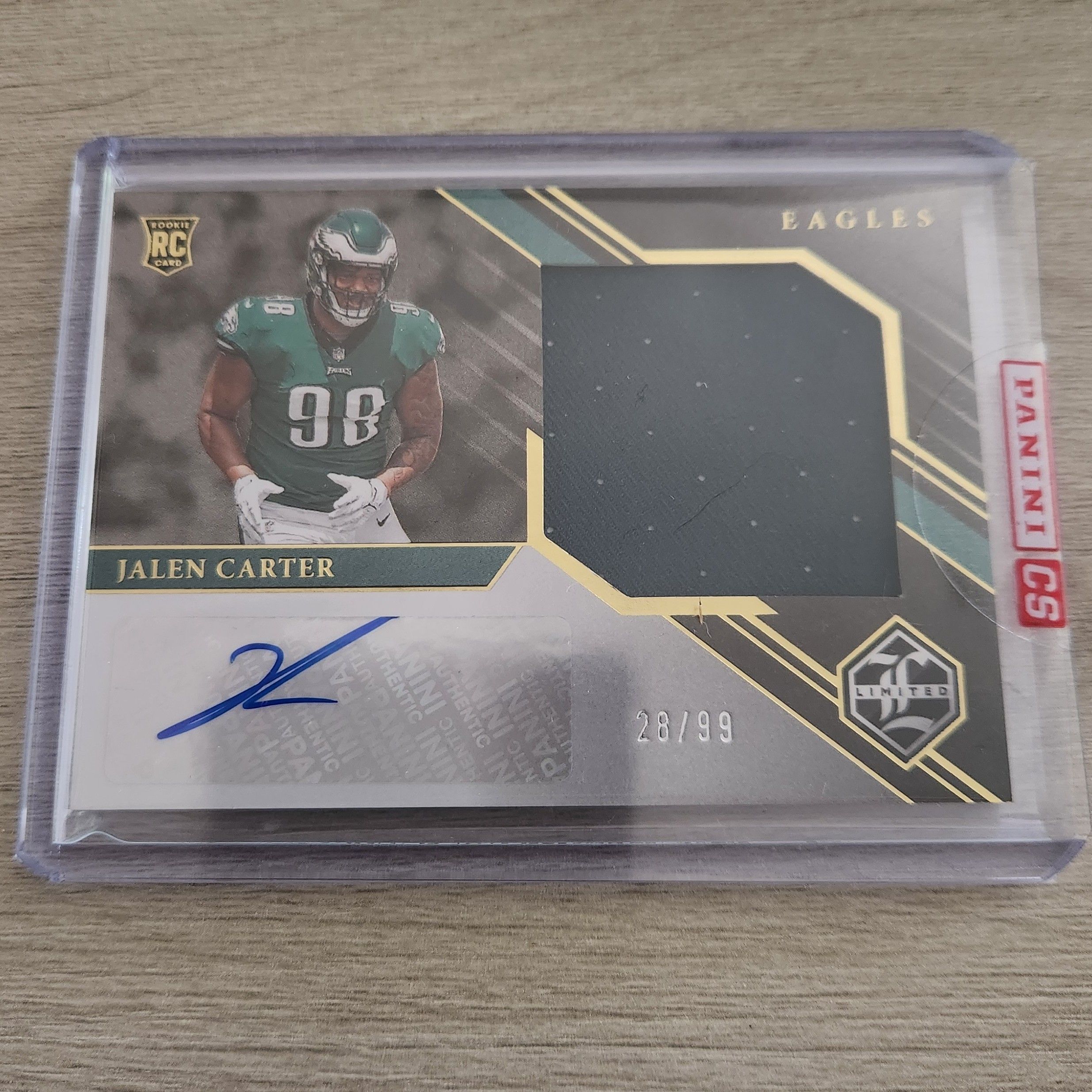 2023 Panini Limited Jalen Carter RPA 28/99 · Whatnot: Buy, Sell & Go Live