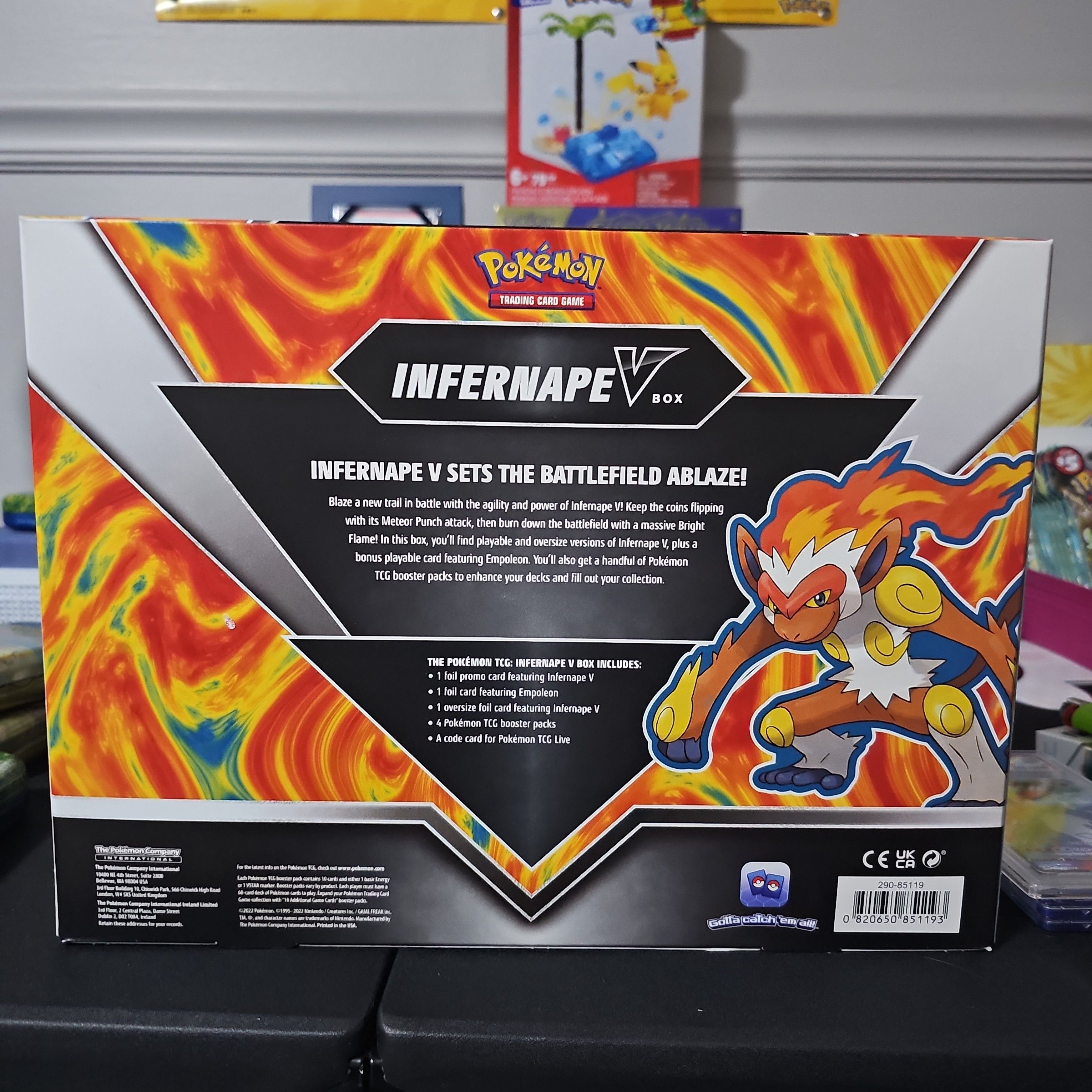 Pokmon TCG Infernape V Box  Whatnot: Shop, Sell, Connect