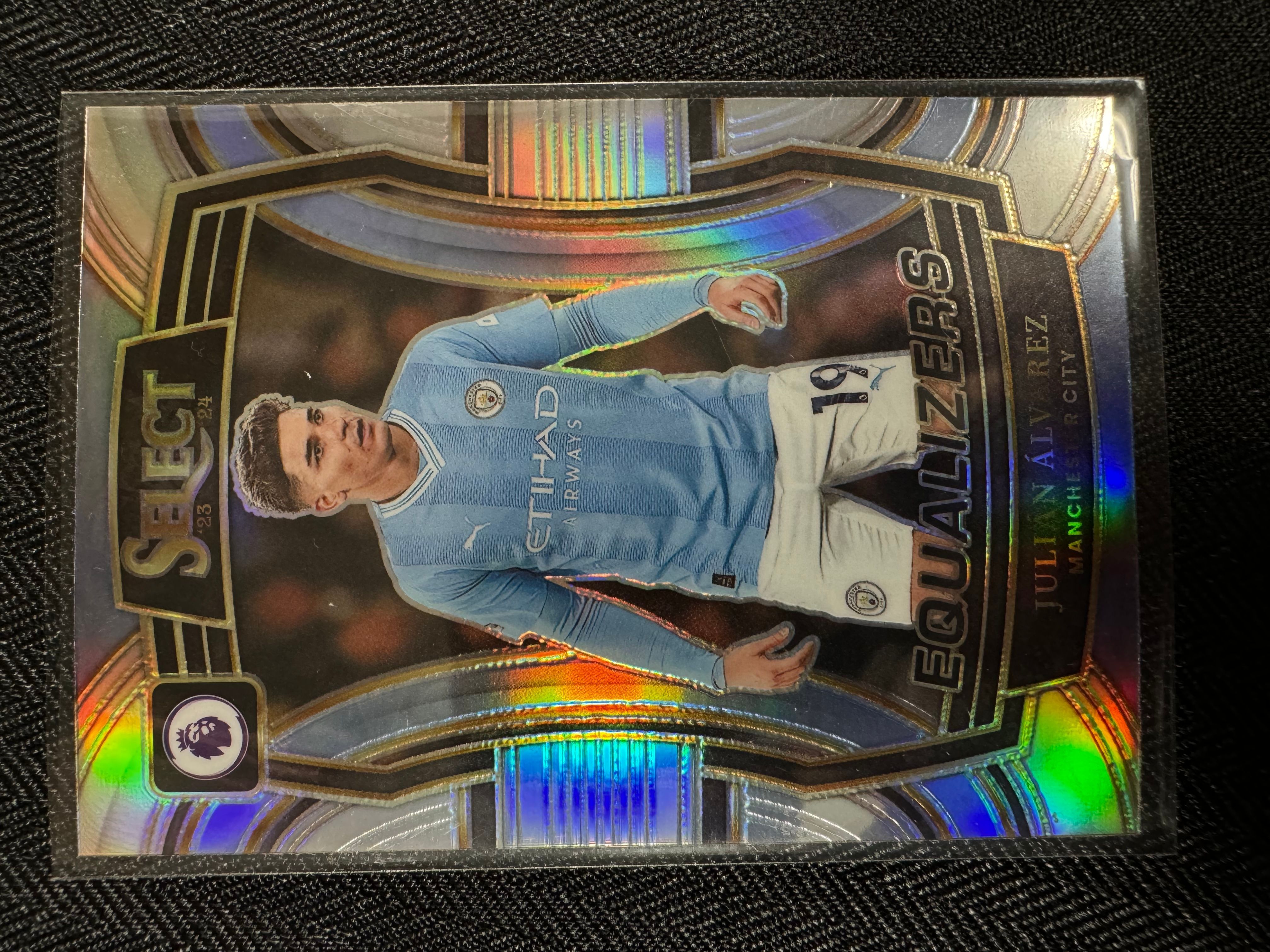 2023-24 Panini Select Premier League Julian Alvarez Equalizers #13 Silver  Prizm · Whatnot: Buy, Sell & Go Live