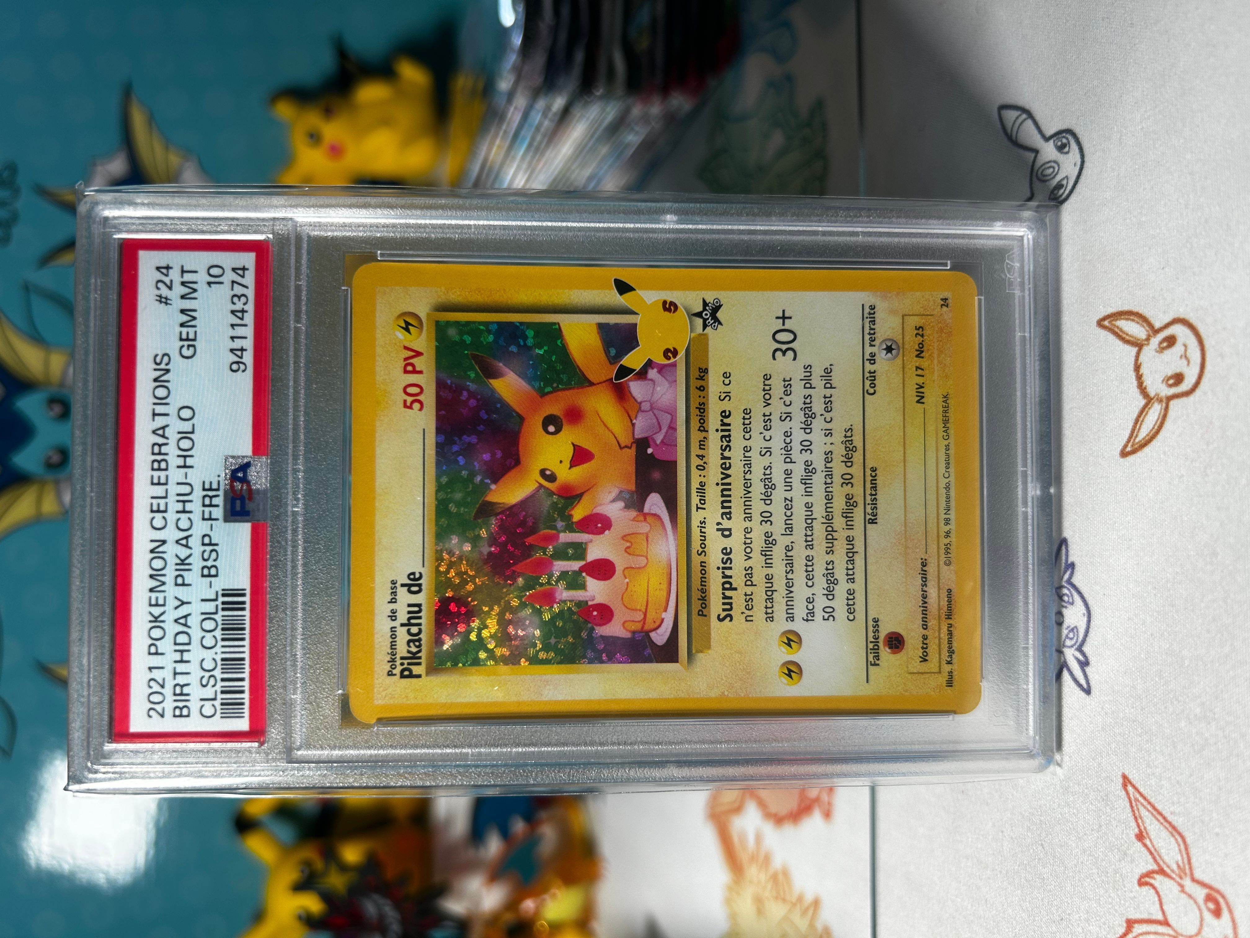 2021 Pokemon Celebrations Classic Collection Birthday Pikachu-Holo  Clsc.Coll-Bsp-Fre. PSA GEM MT 10  Whatnot: Shop, Sell, Connect