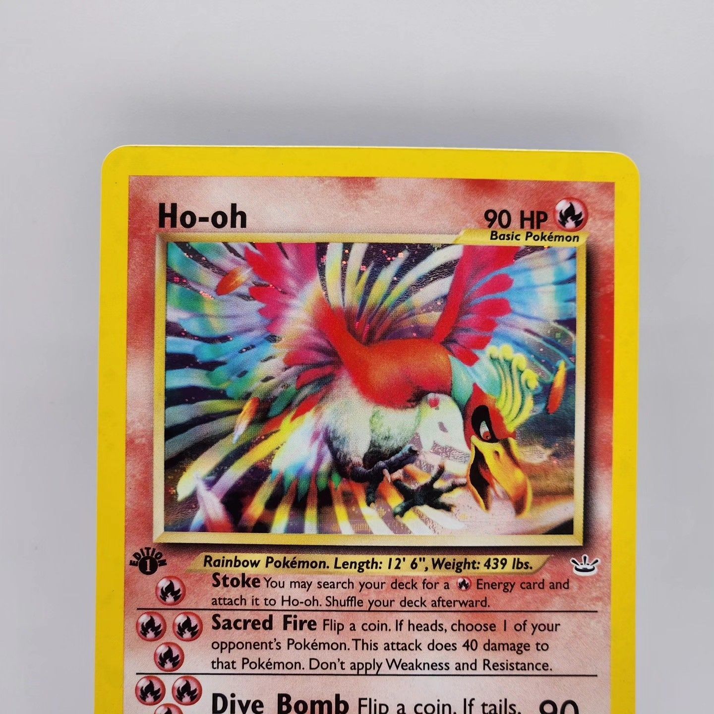 shiny ho oh pokemon card Ethan's Ho-Oh ex - Hot Air Arena main image 1